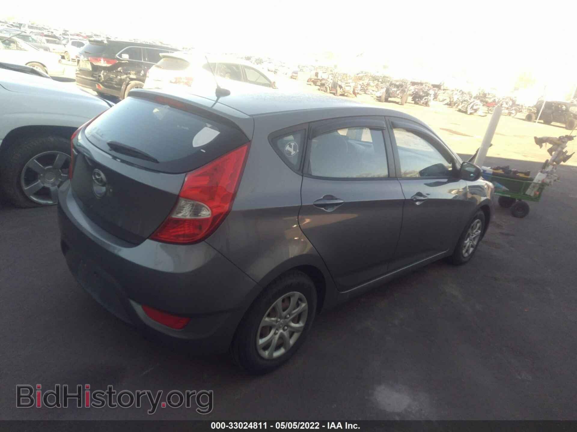 2014 HYUNDAI ACCENT - VIN: KMHCT5AE7EU190046 - Фото 4
