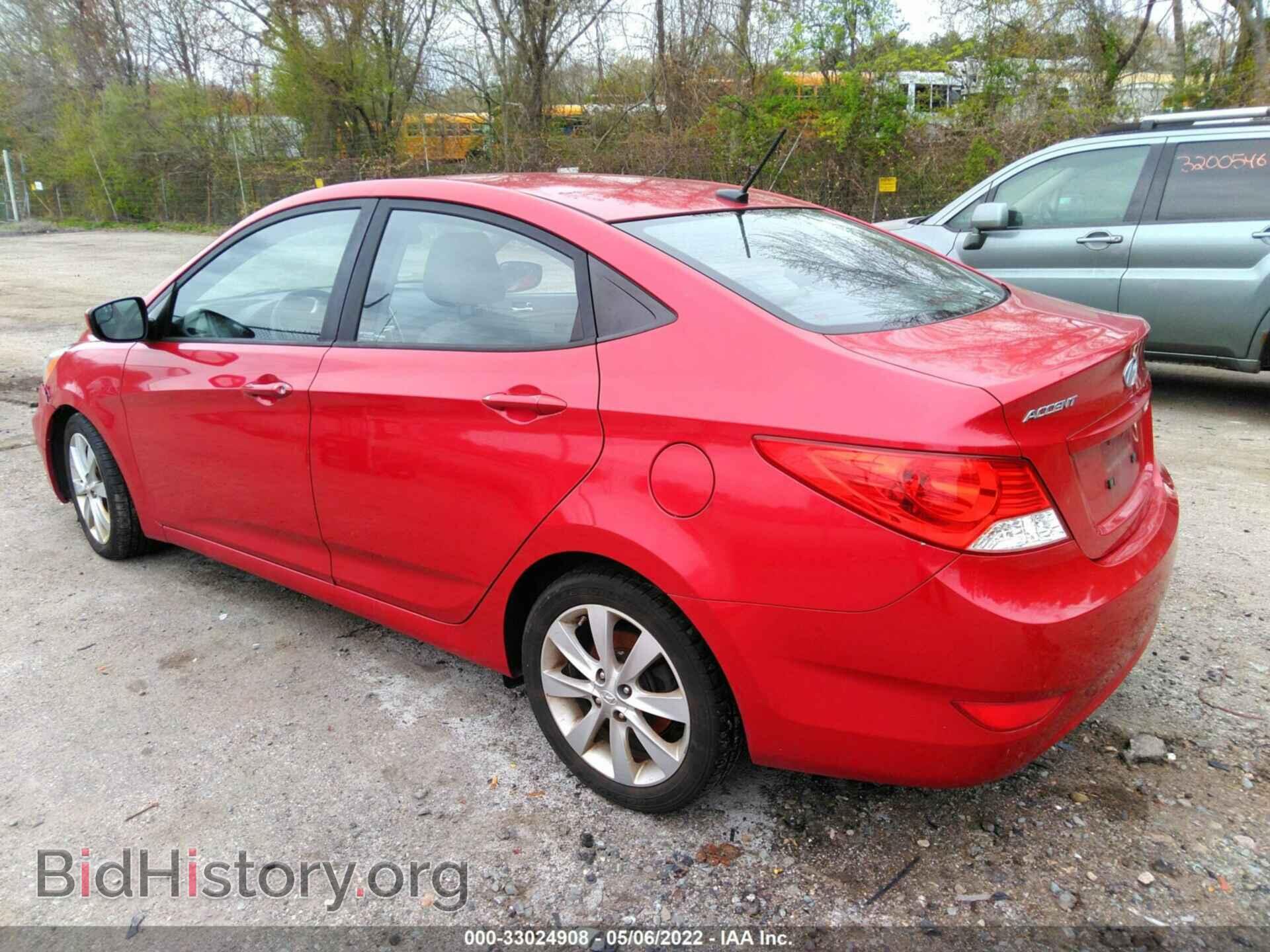 2014 HYUNDAI ACCENT - VIN: KMHCU4AE9EU591878 - Фото 3