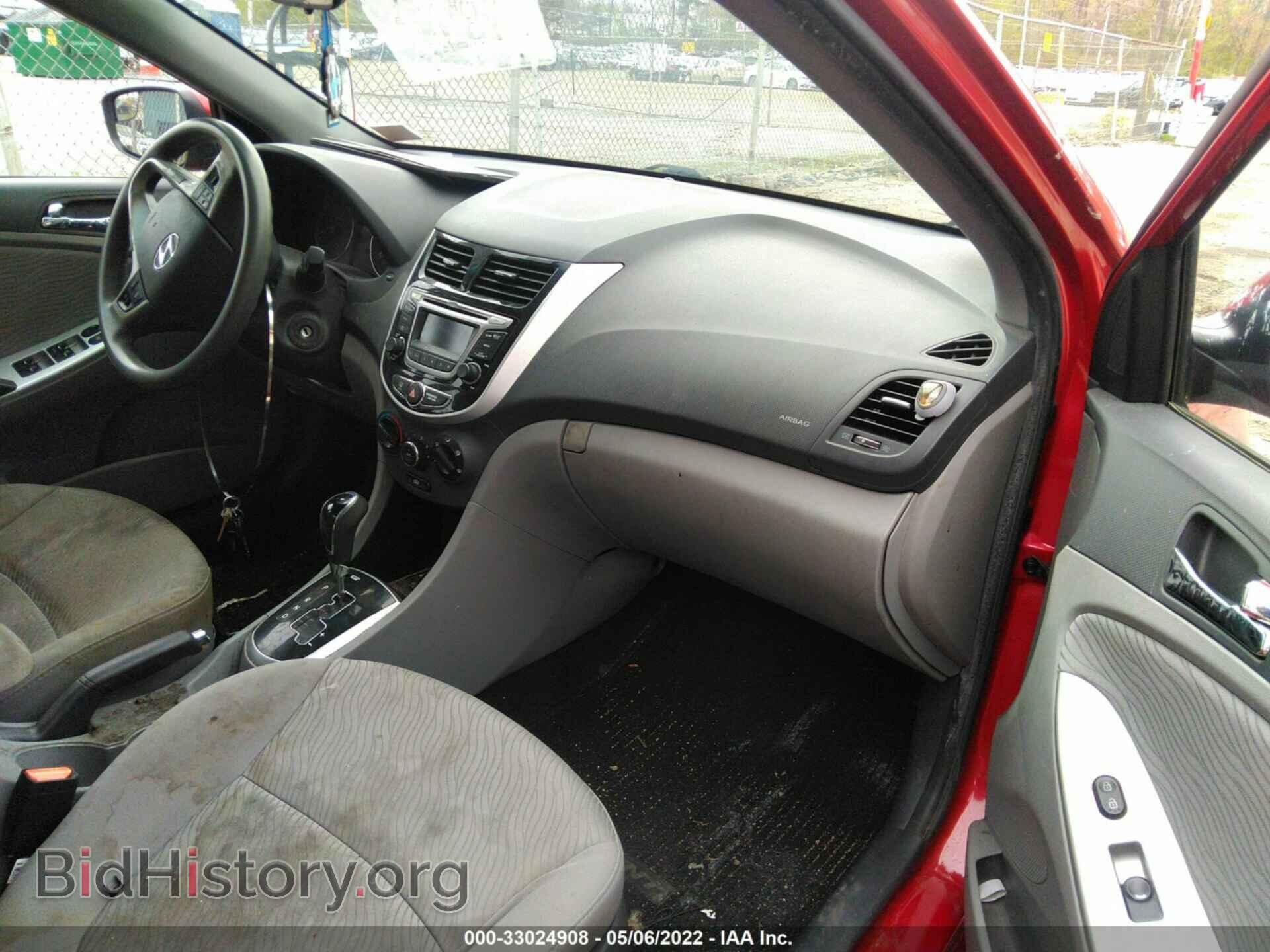 2014 HYUNDAI ACCENT - VIN: KMHCU4AE9EU591878 - Фото 5