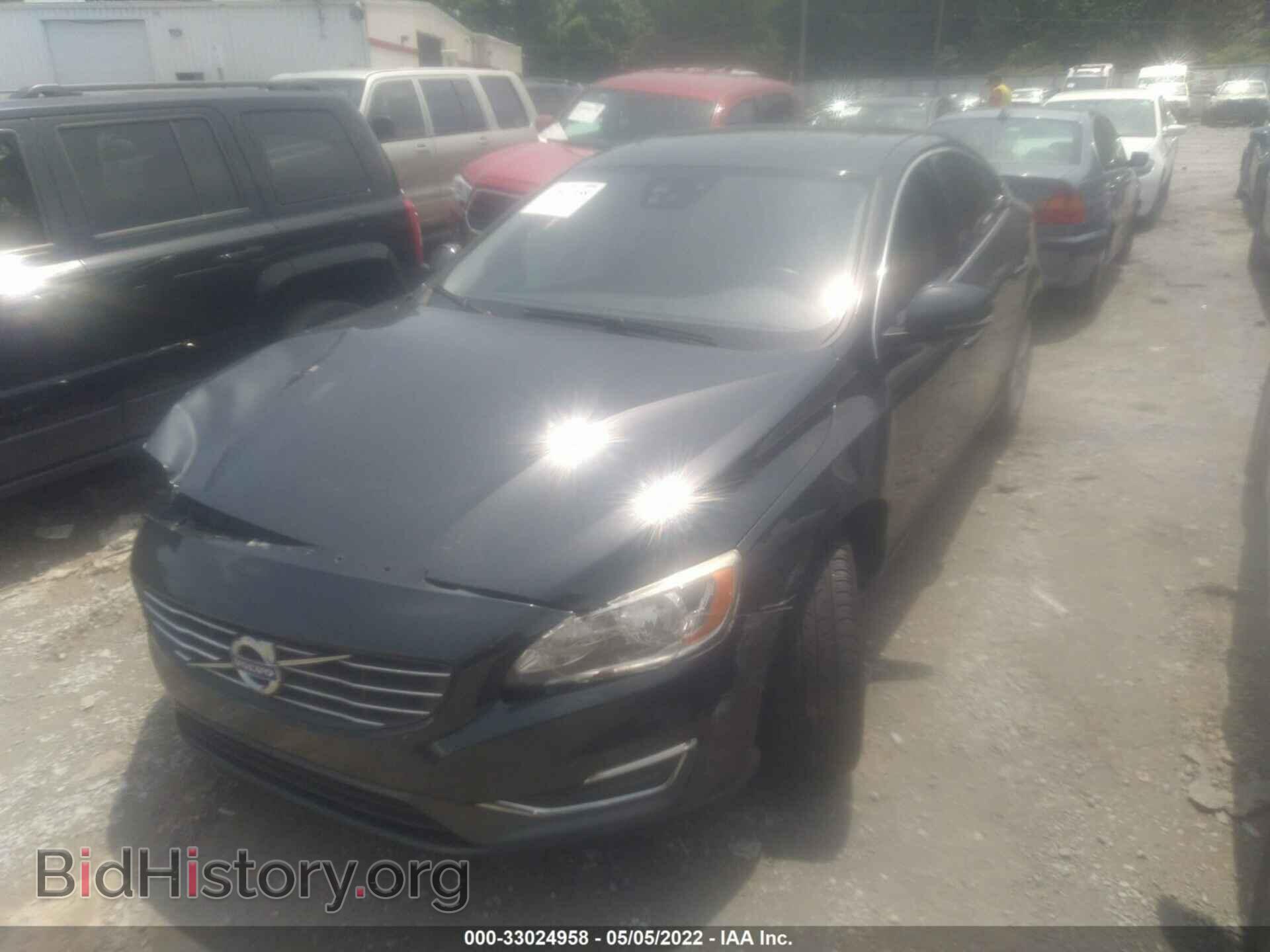 2014 VOLVO S60 - VIN: YV1612FH3E1287314 - Фото 2