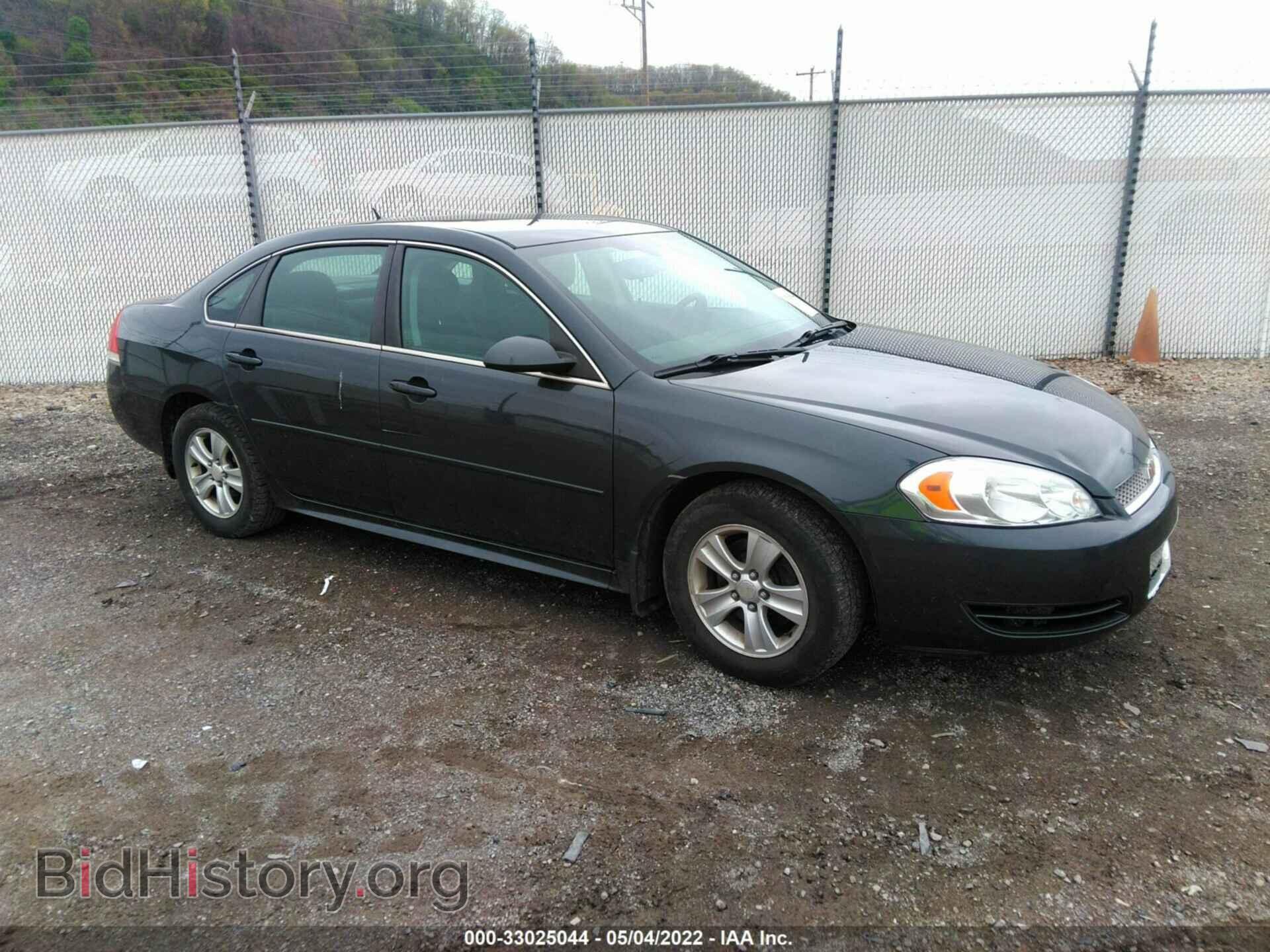 Фотография 2G1WA5E35C1201594 - CHEVROLET IMPALA 2012