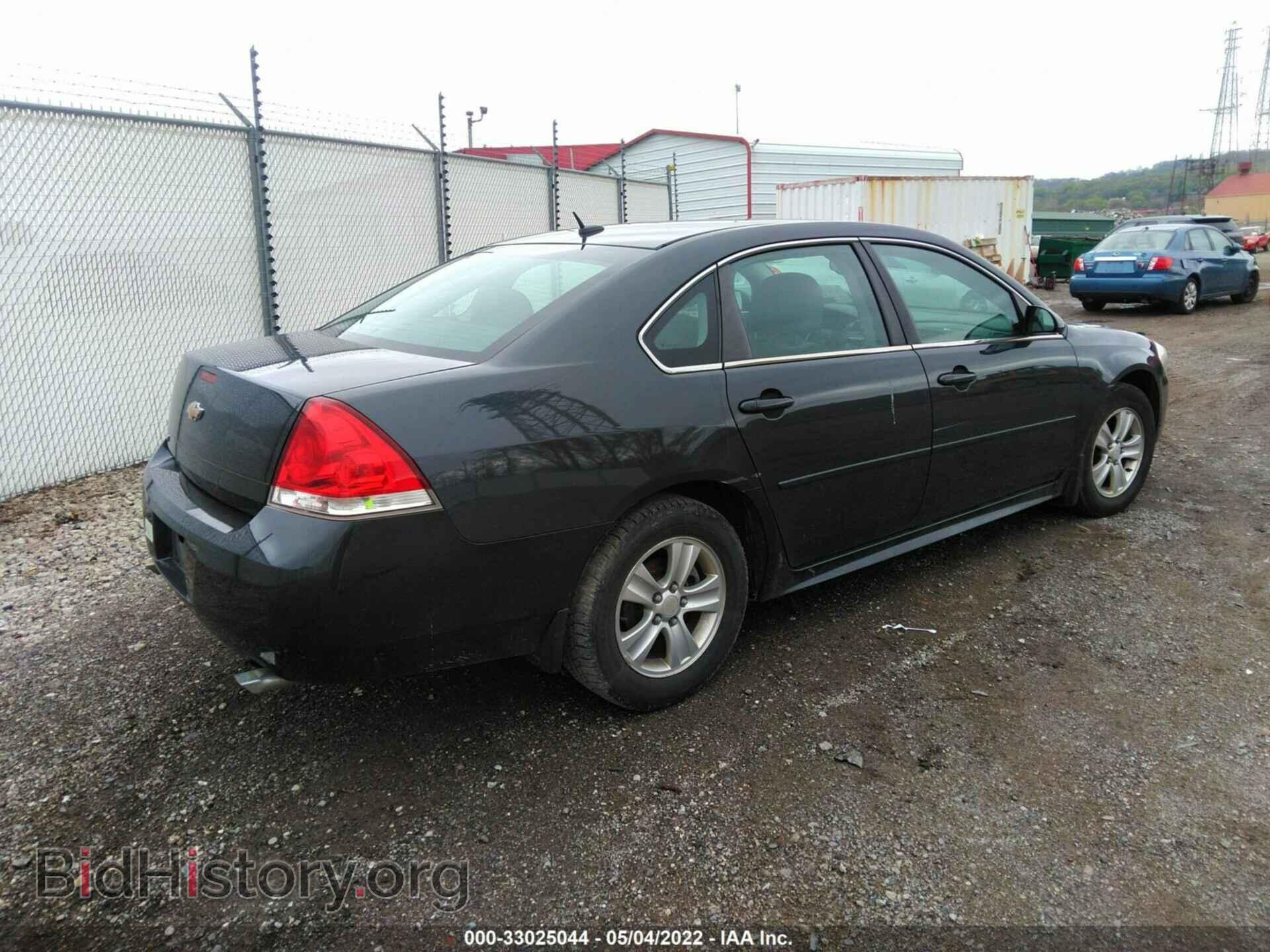 2012 CHEVROLET IMPALA - VIN: 2G1WA5E35C1201594 - Фото 4