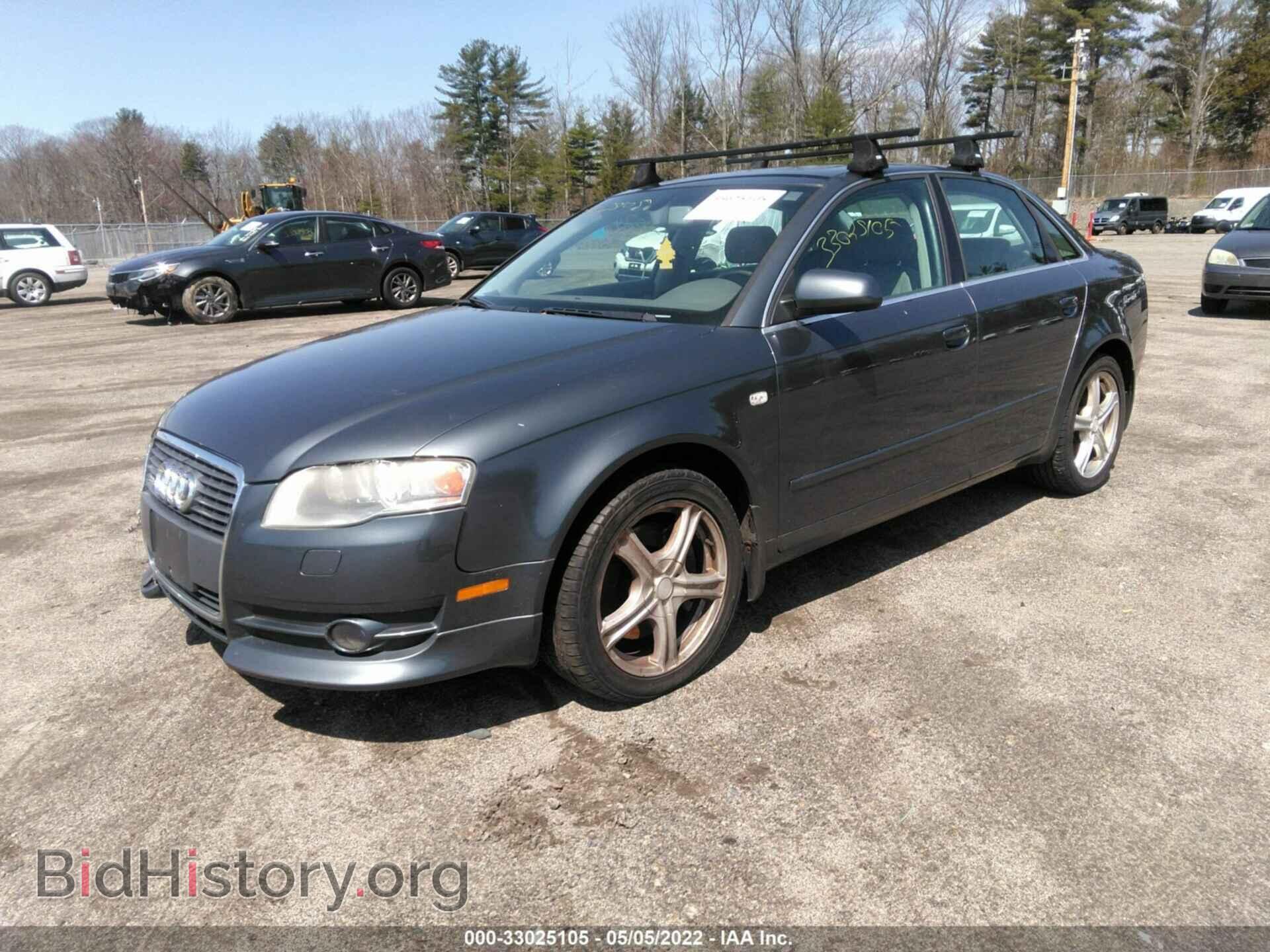 2007 AUDI A4 - VIN: WAUDH78E37A040898 - Фото 2