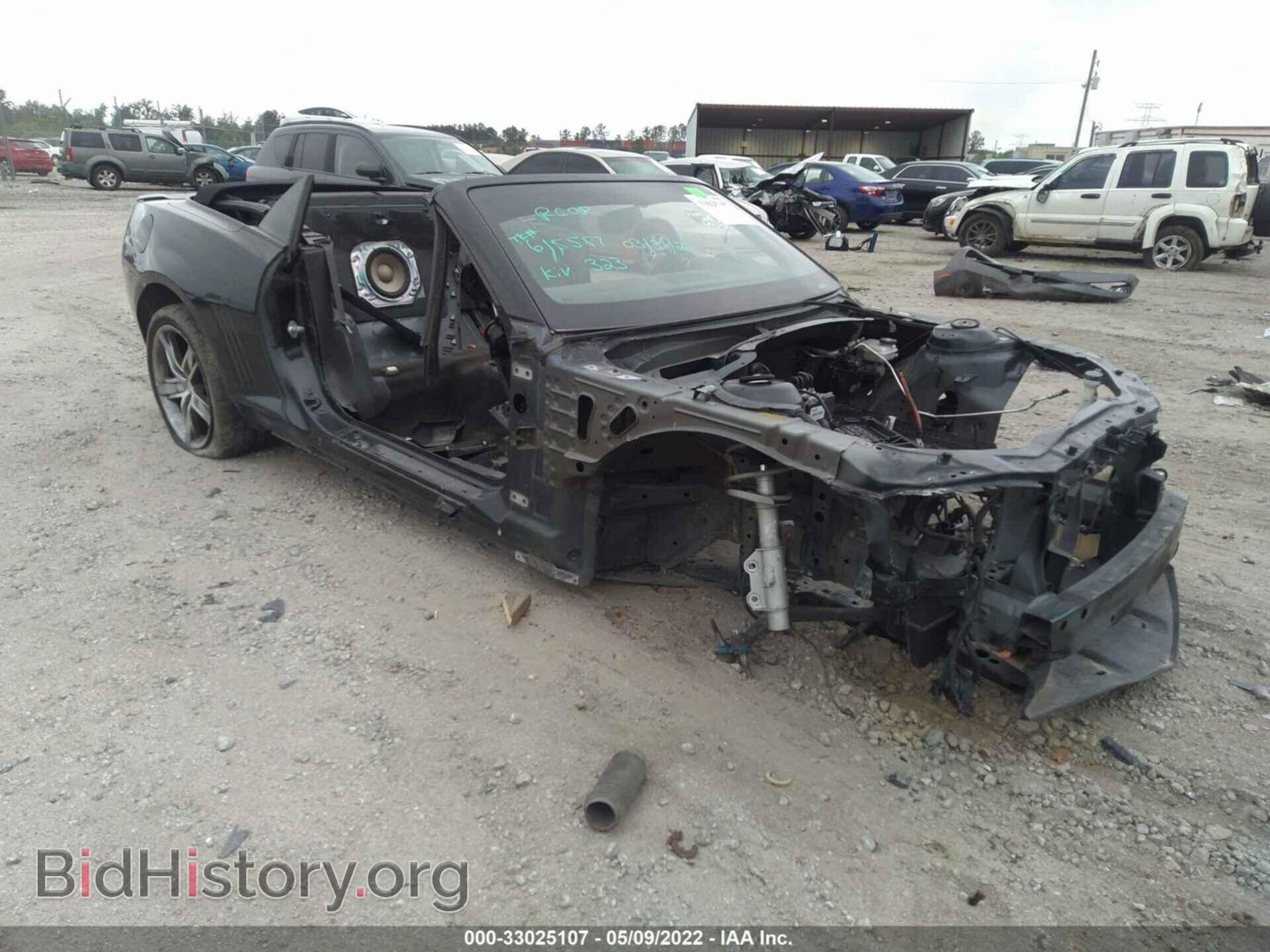 Photo 2G1FK3DJ8C9106370 - CHEVROLET CAMARO 2012