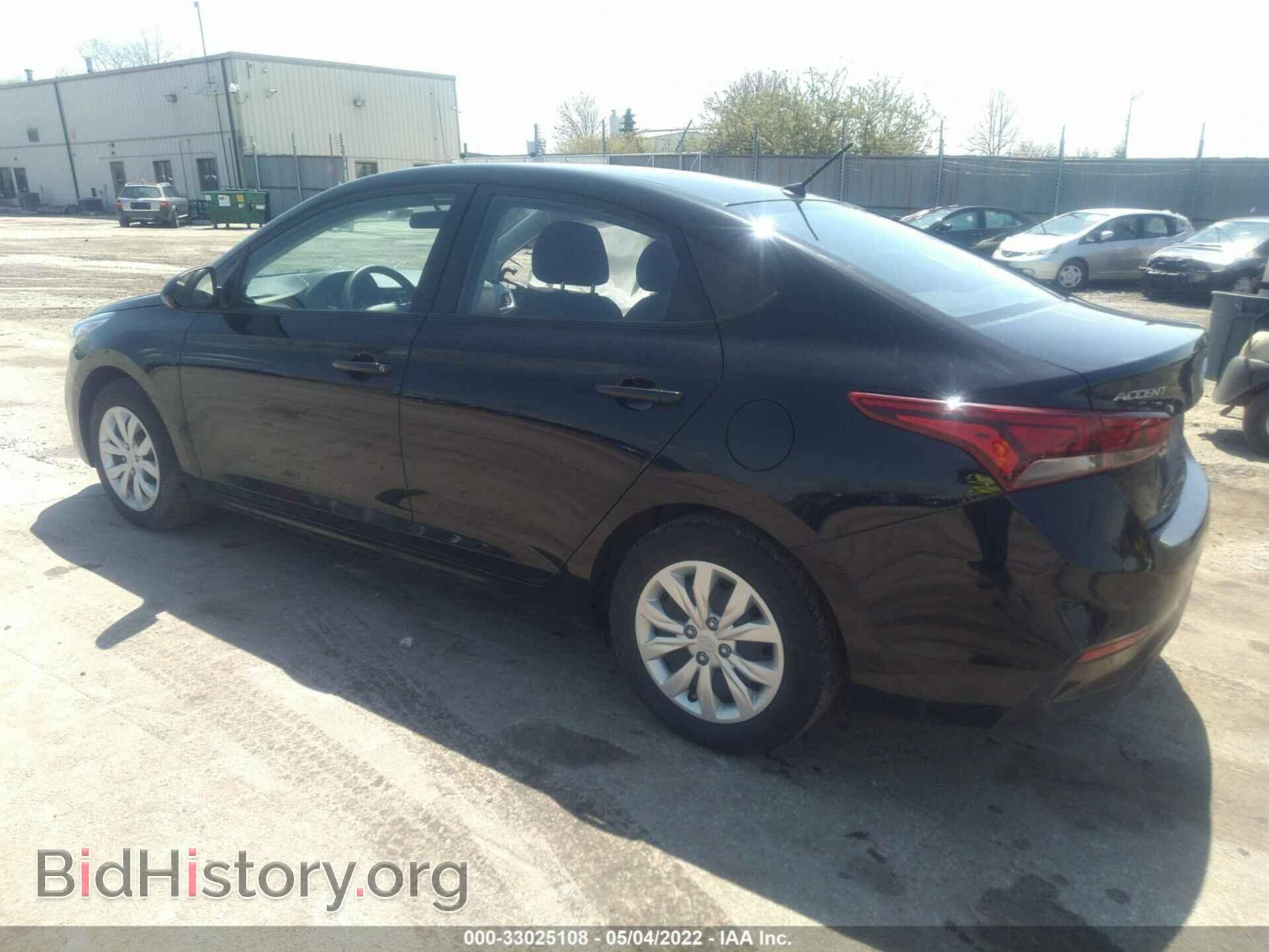 2019 HYUNDAI ACCENT - VIN: 3KPC24A39KE069691 - Фото 3
