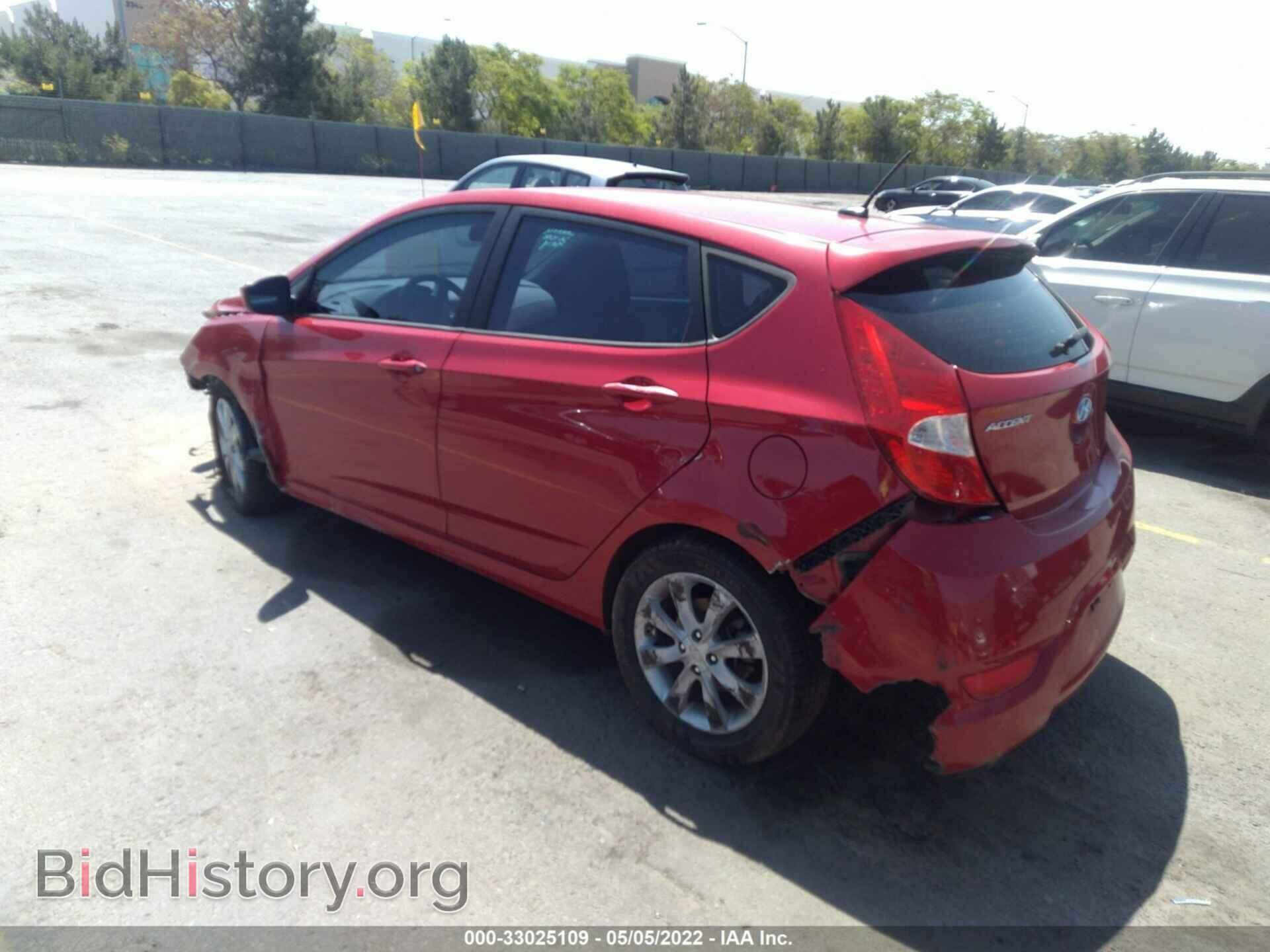 2012 HYUNDAI ACCENT - VIN: KMHCU5AE5CU035103 - Фото 3