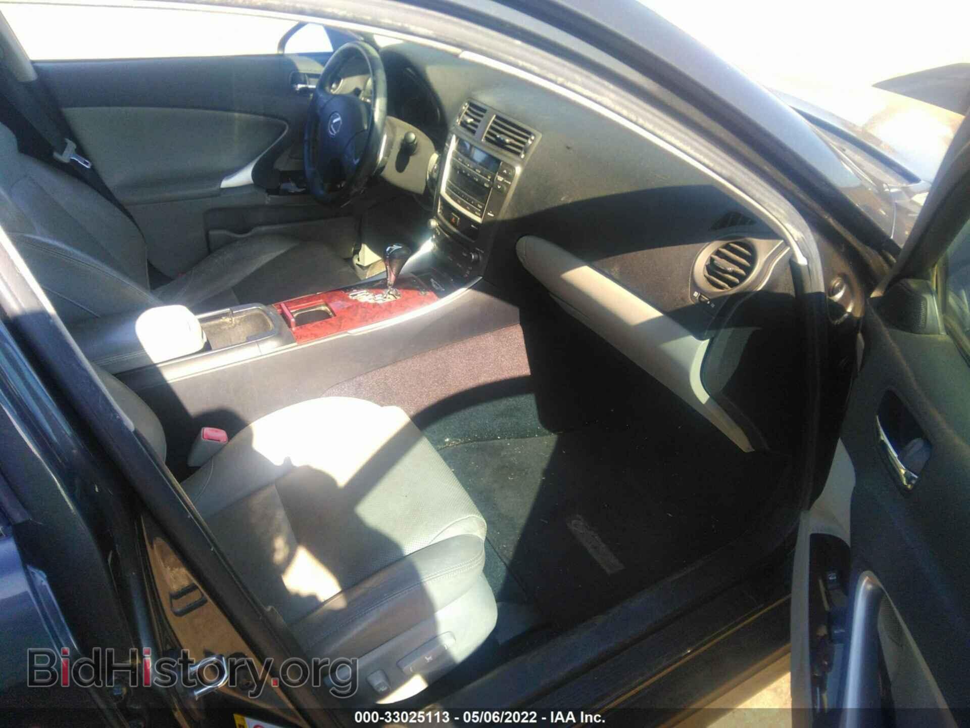 2006 LEXUS IS 250 - VIN: JTHBK262765013829 - Фото 5