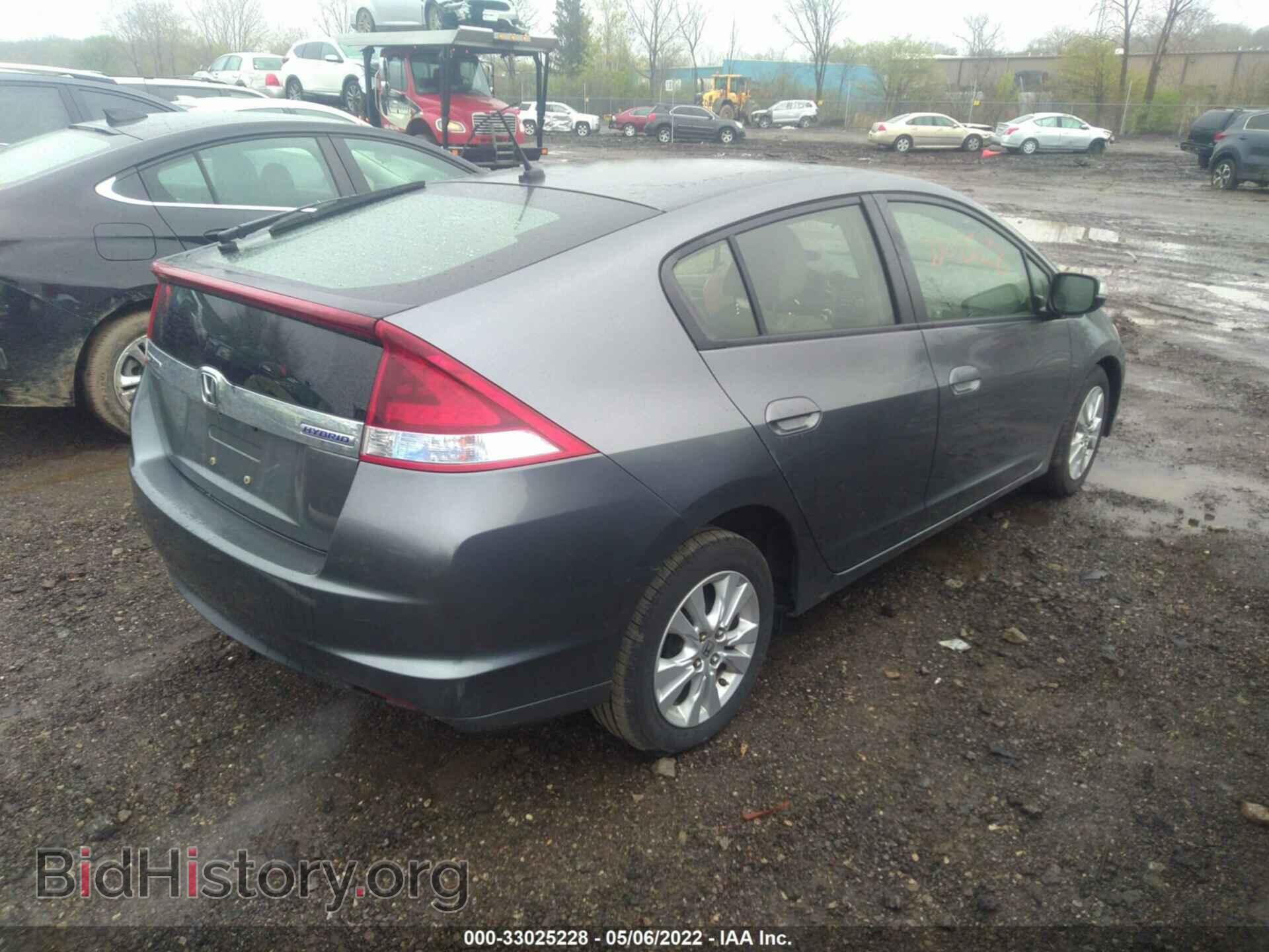 2013 HONDA INSIGHT - VIN: JHMZE2H70DS000370 - Фото 4