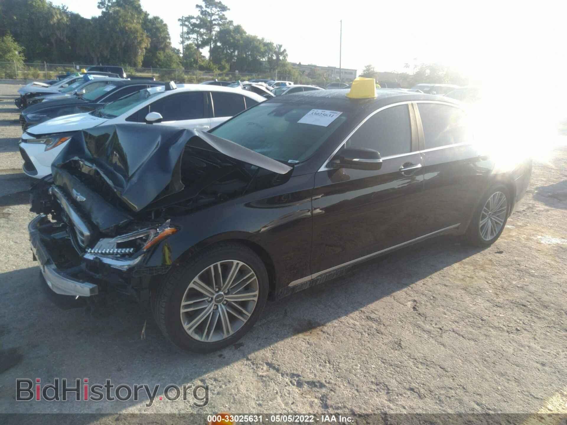 2018 GENESIS G80 - VIN: KMHGN4JE0JU231911 - Фото 2
