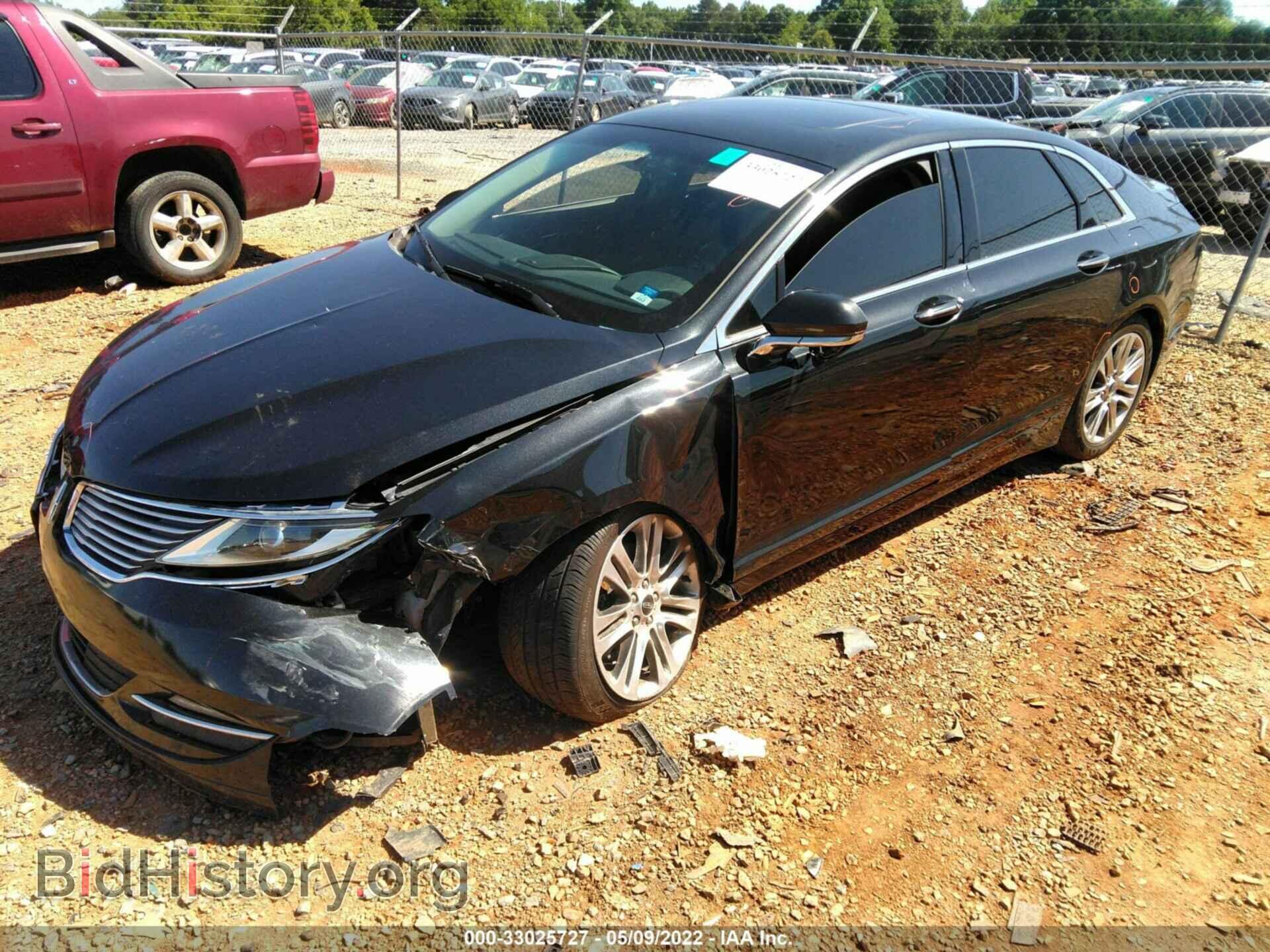 2013 LINCOLN MKZ - VIN: 3LN6L2G95DR825406 - Фото 2