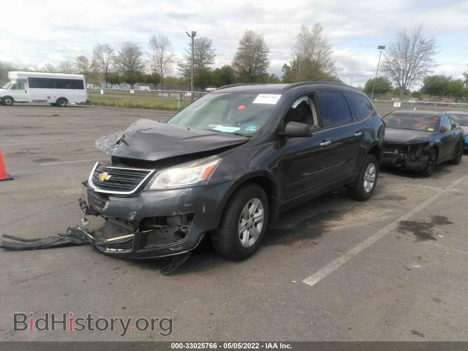 2013 CHEVROLET TRAVERSE - VIN: 1GNKRFED8DJ212634 - Фото 2
