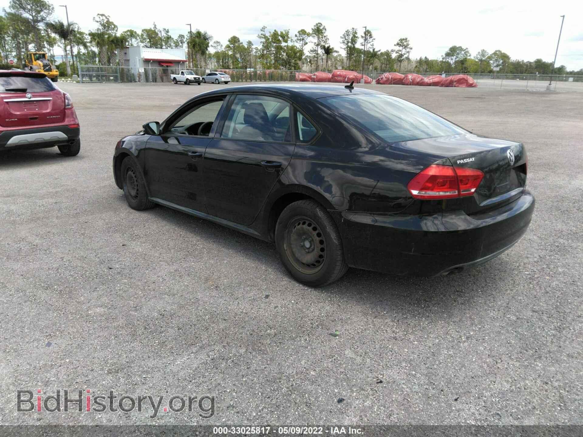 2014 VOLKSWAGEN PASSAT - VIN: 1VWAH7A36EC007732 - Фото 3