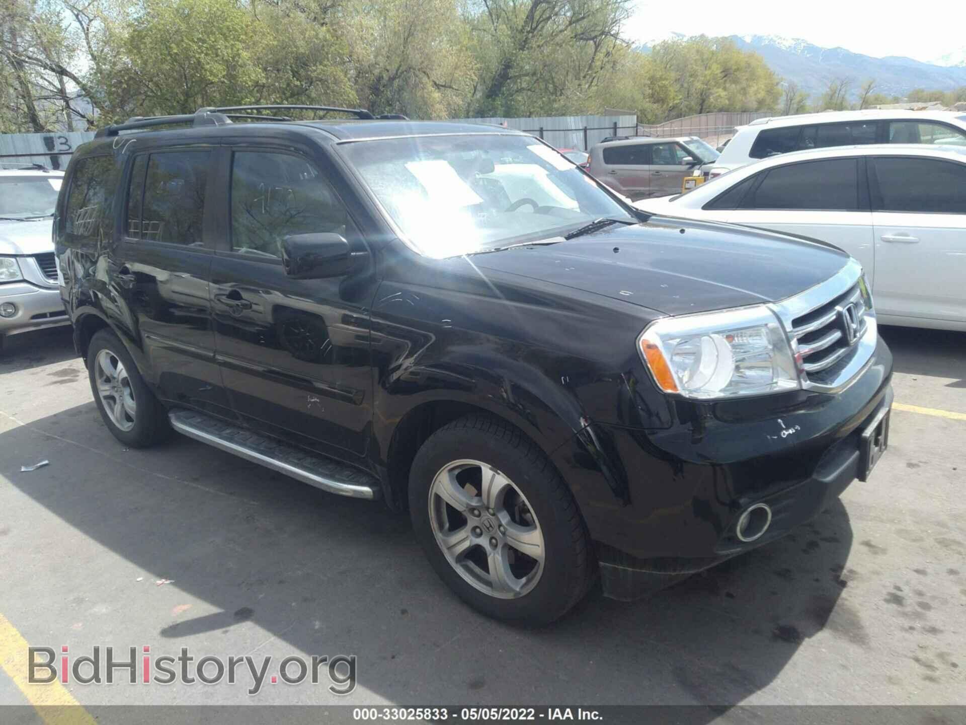 Photo 5FNYF4H53CB059896 - HONDA PILOT 2012