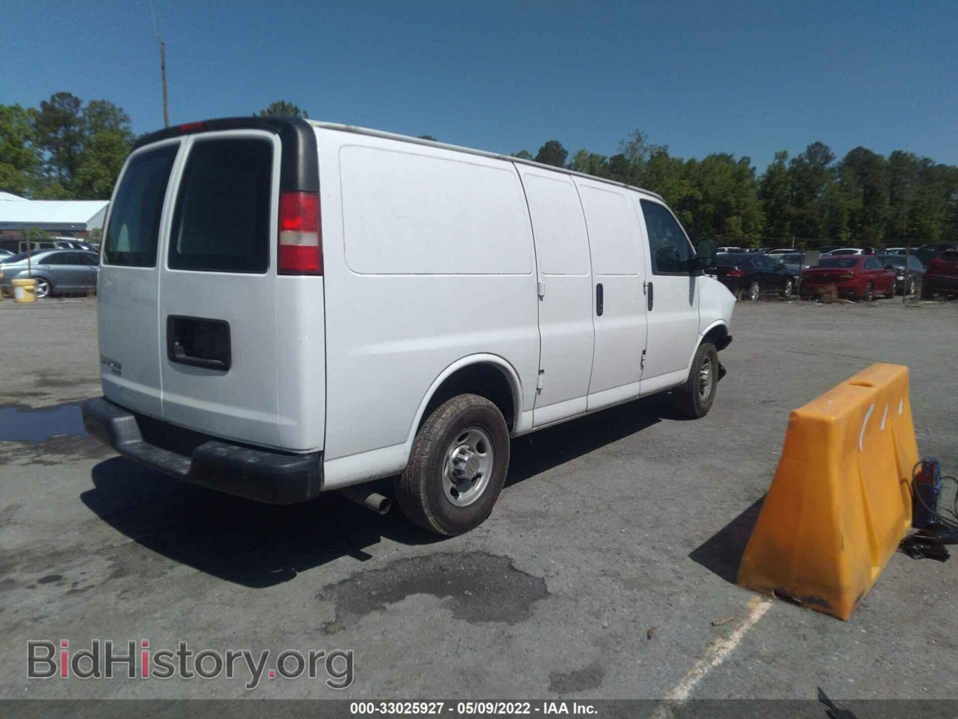 2013 CHEVROLET EXPRESS CARGO VAN - VIN: 1GCWGFFA6D1190038 - Фото 4