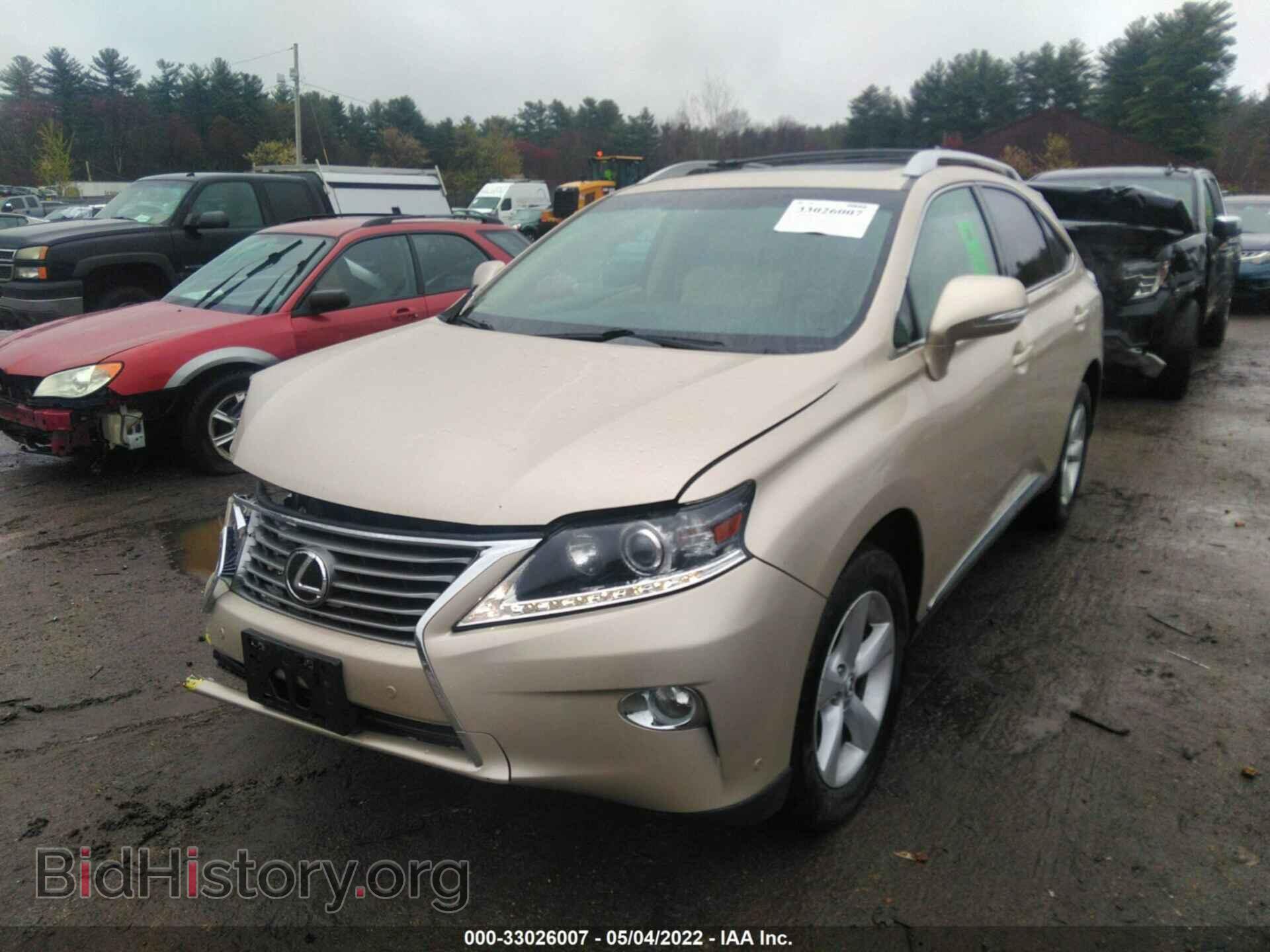 2014 LEXUS RX 350 - VIN: 2T2BK1BA0EC233108 - Фото 2