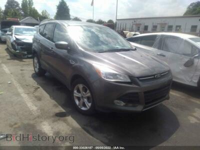 2014 Ford ESCAPE SE, gray — VIN 1FMCU0GX2EUD62945, IAAI
