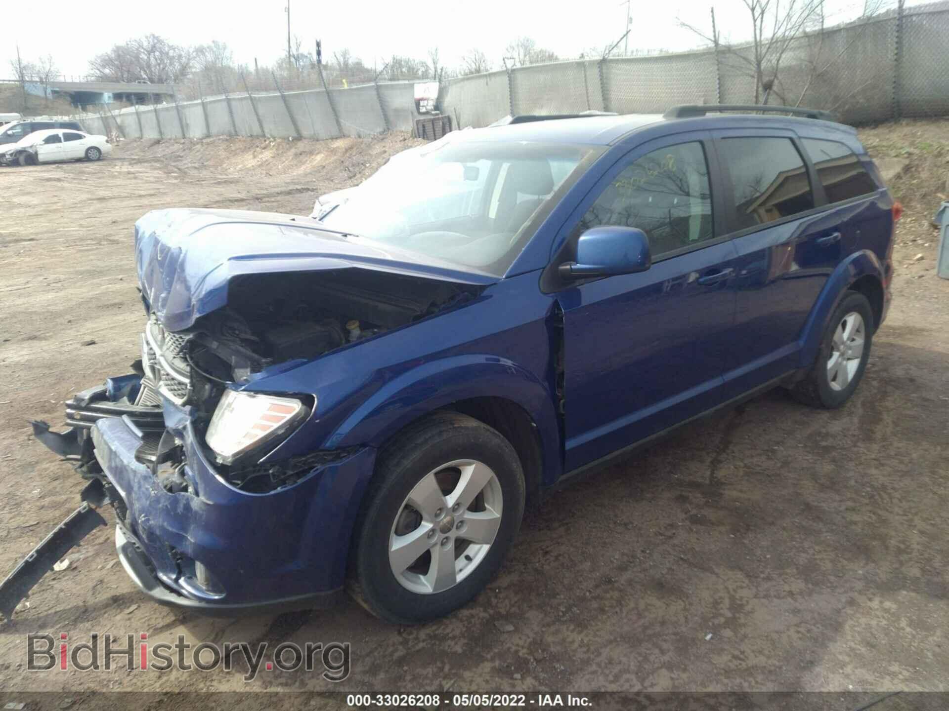 2012 DODGE JOURNEY - VIN: 3C4PDCBGXCT361581 - Фото 2