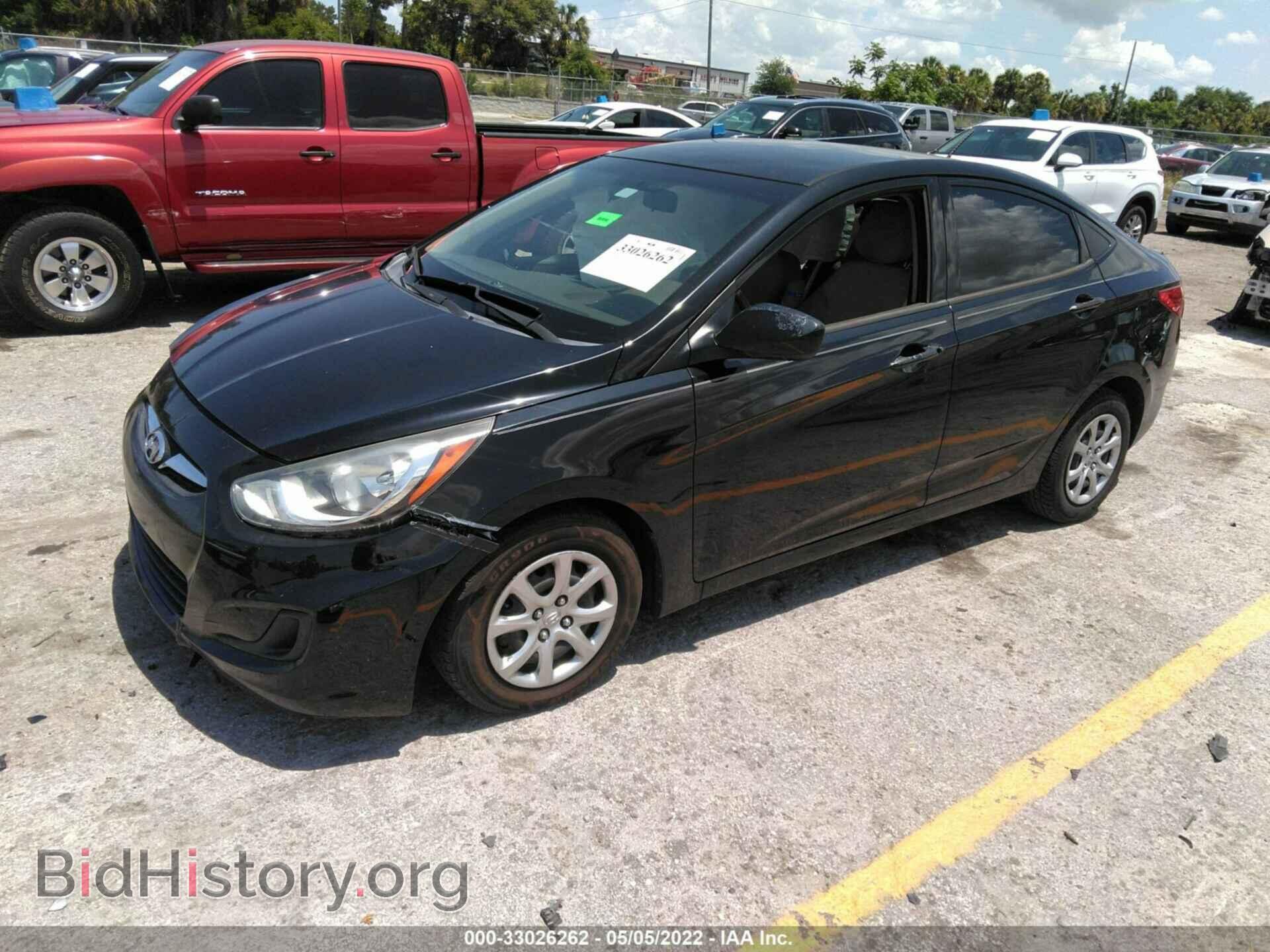 2013 HYUNDAI ACCENT - VIN: KMHCT4AE0DU568426 - Фото 2