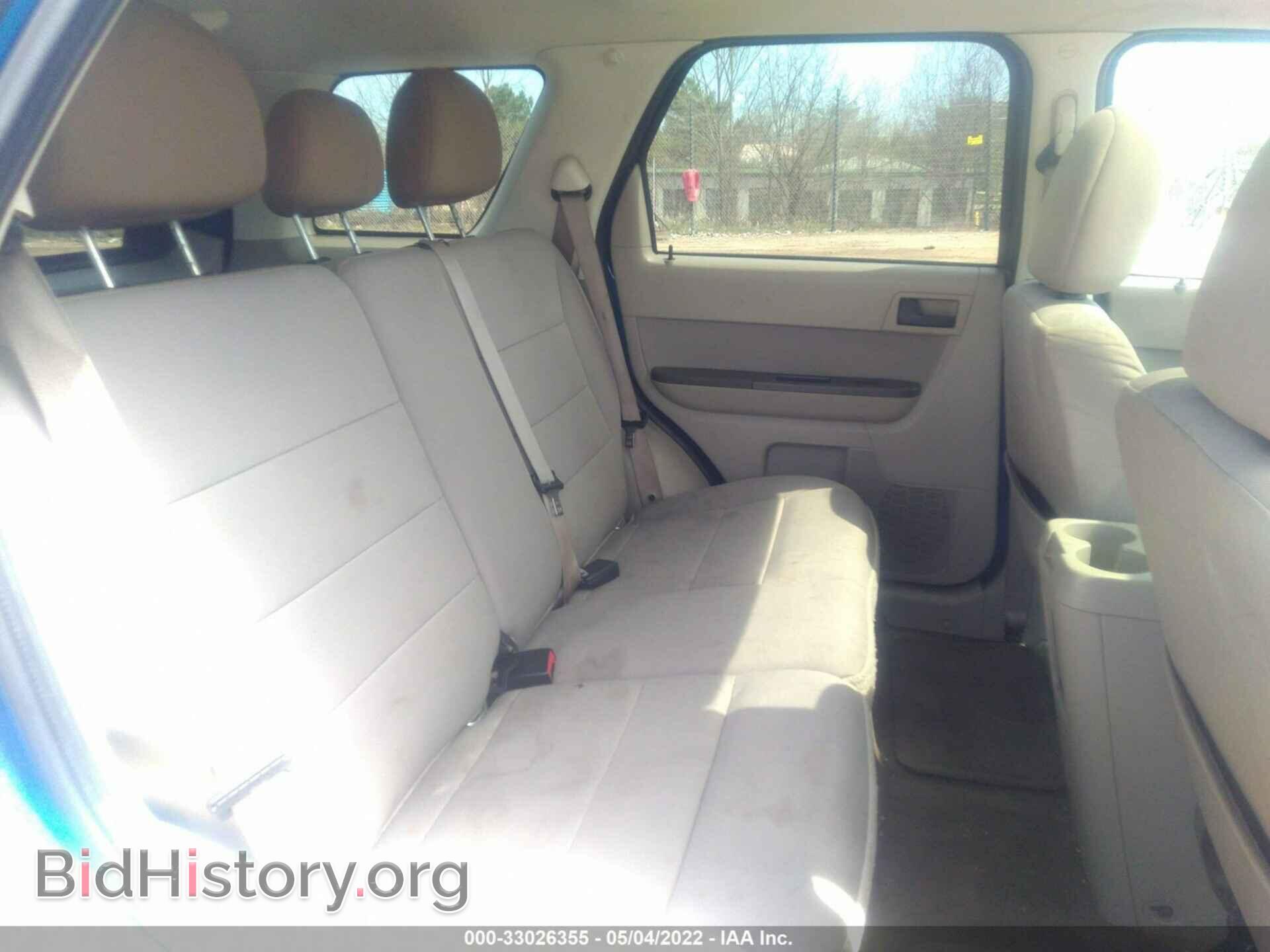 2011 FORD ESCAPE - VIN: 1FMCU0D72BKC30943 - Фото 8