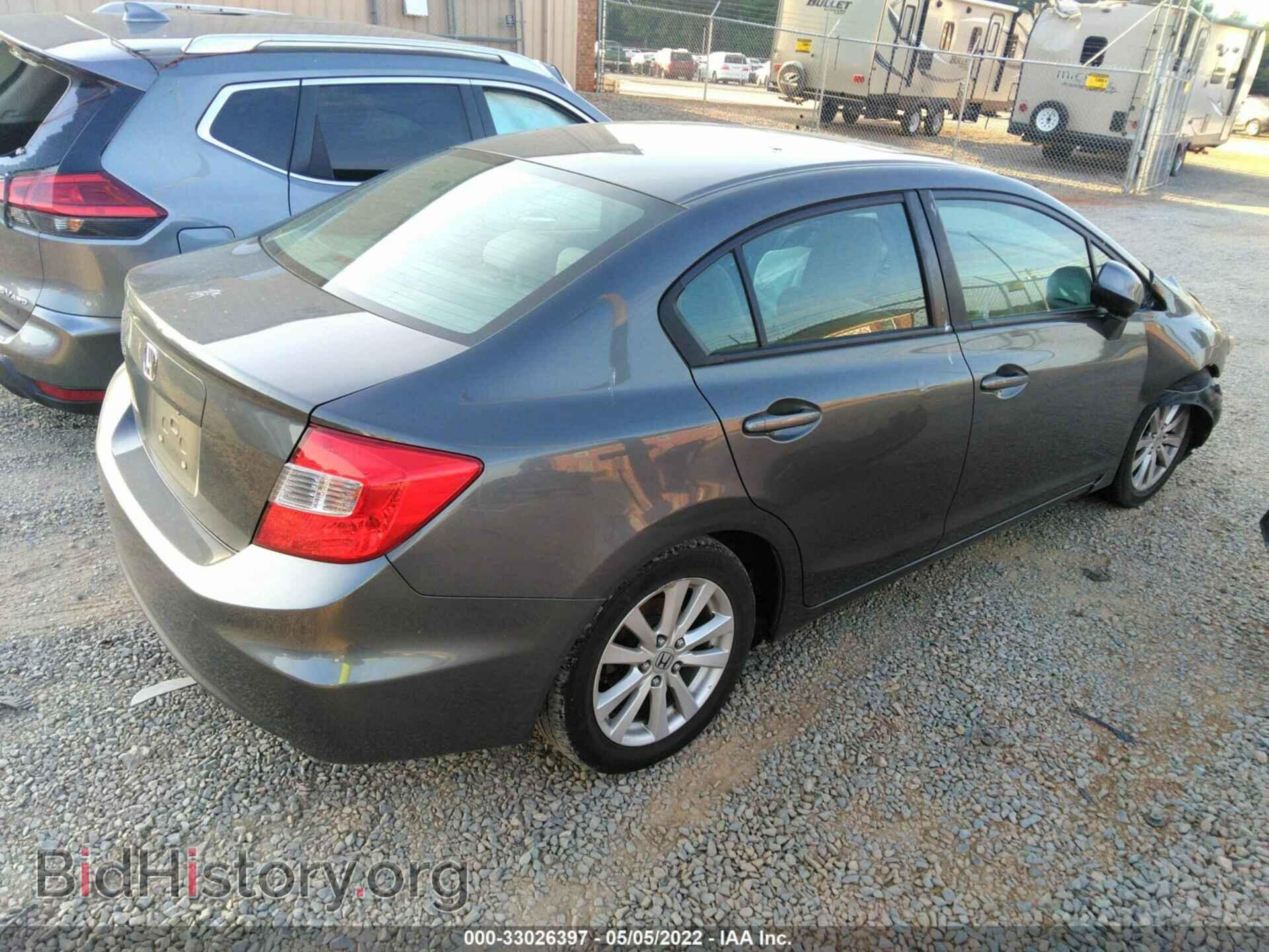 2012 HONDA CIVIC SDN - VIN: 2HGFB2F88CH547290 - Фото 4