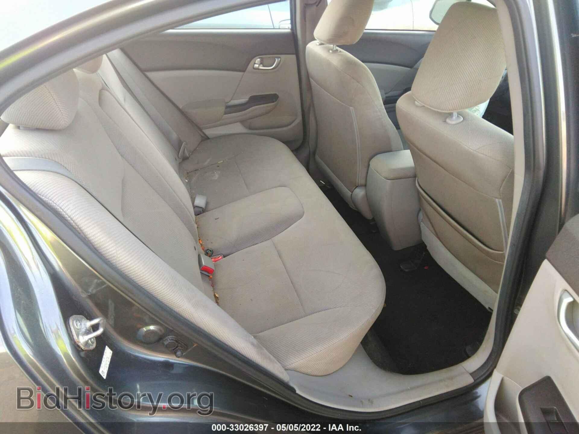 2012 HONDA CIVIC SDN - VIN: 2HGFB2F88CH547290 - Фото 8
