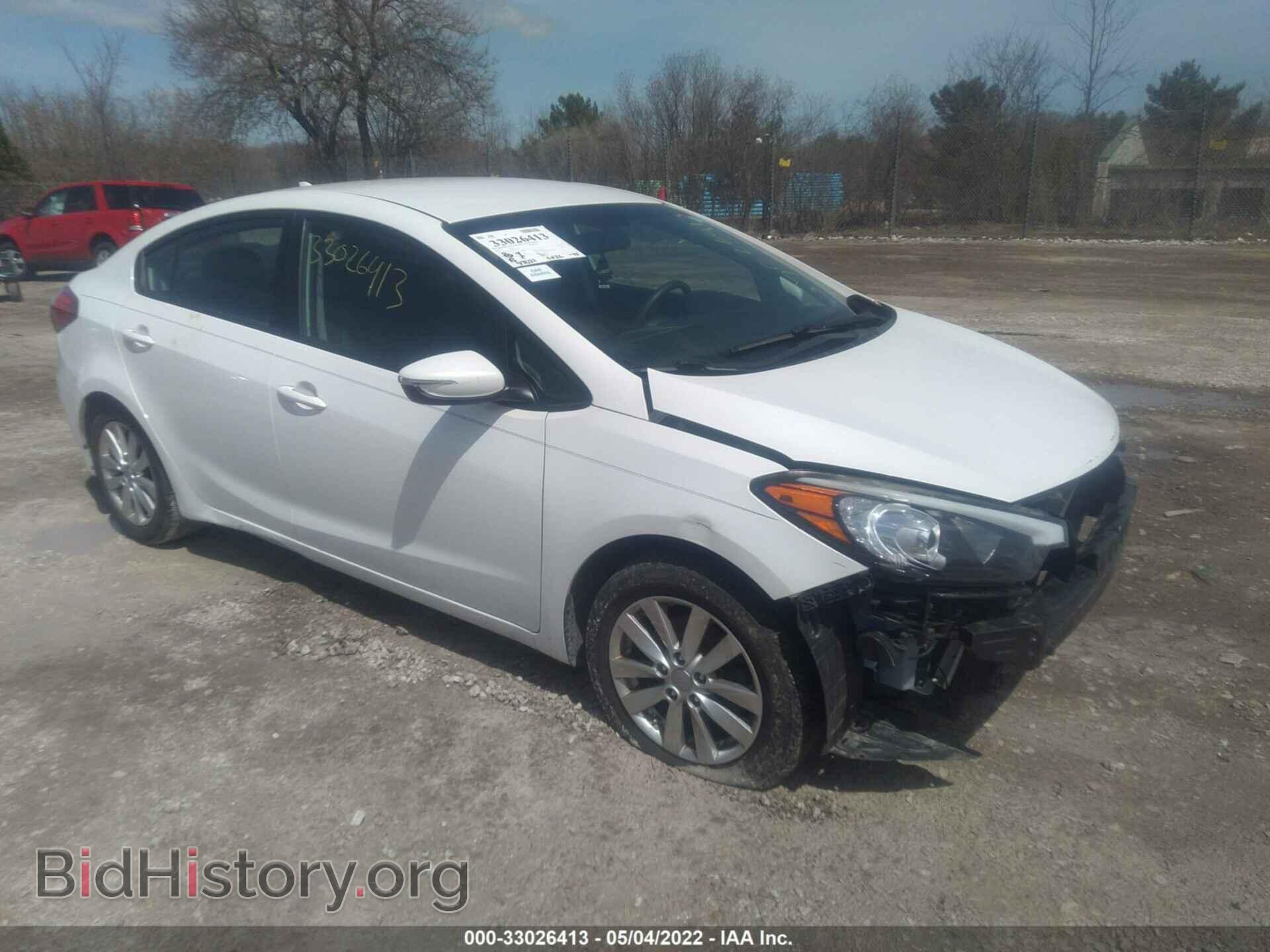 Photo KNAFX4A69E5063704 - KIA FORTE 2014