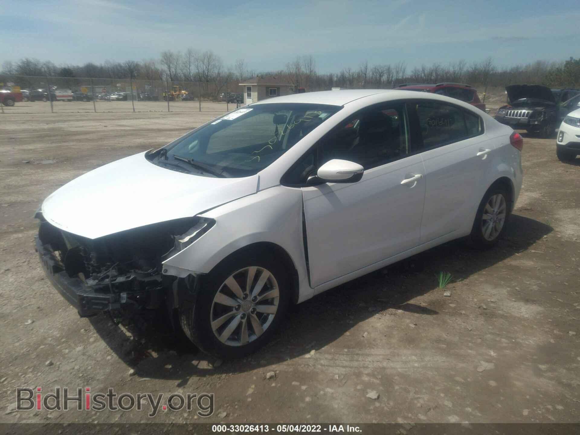 2014 KIA FORTE - VIN: KNAFX4A69E5063704 - Фото 2