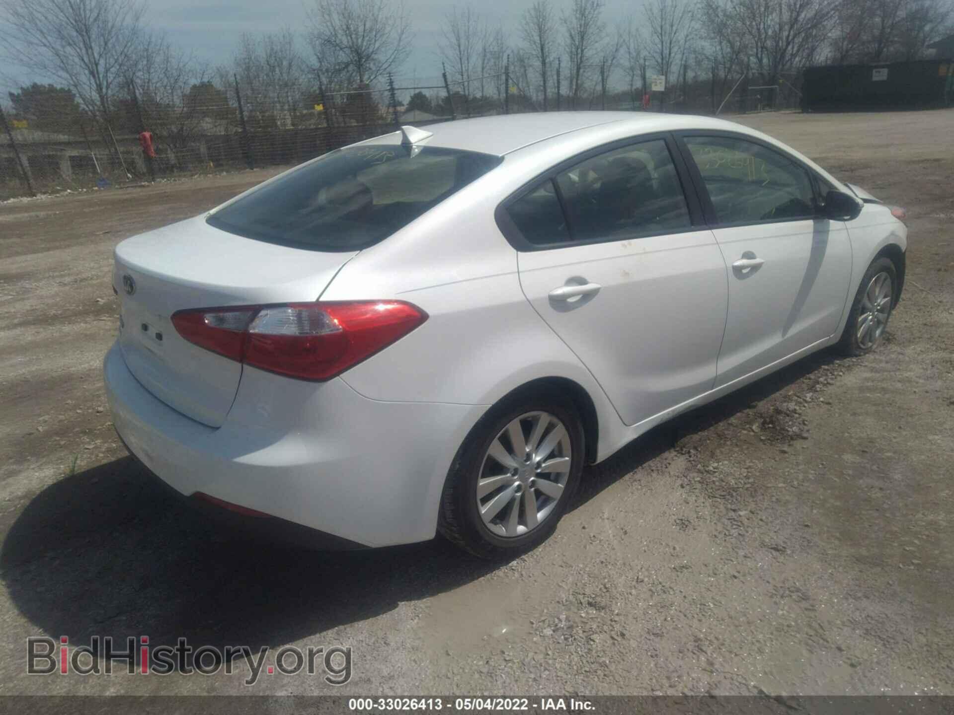 2014 KIA FORTE - VIN: KNAFX4A69E5063704 - Фото 4