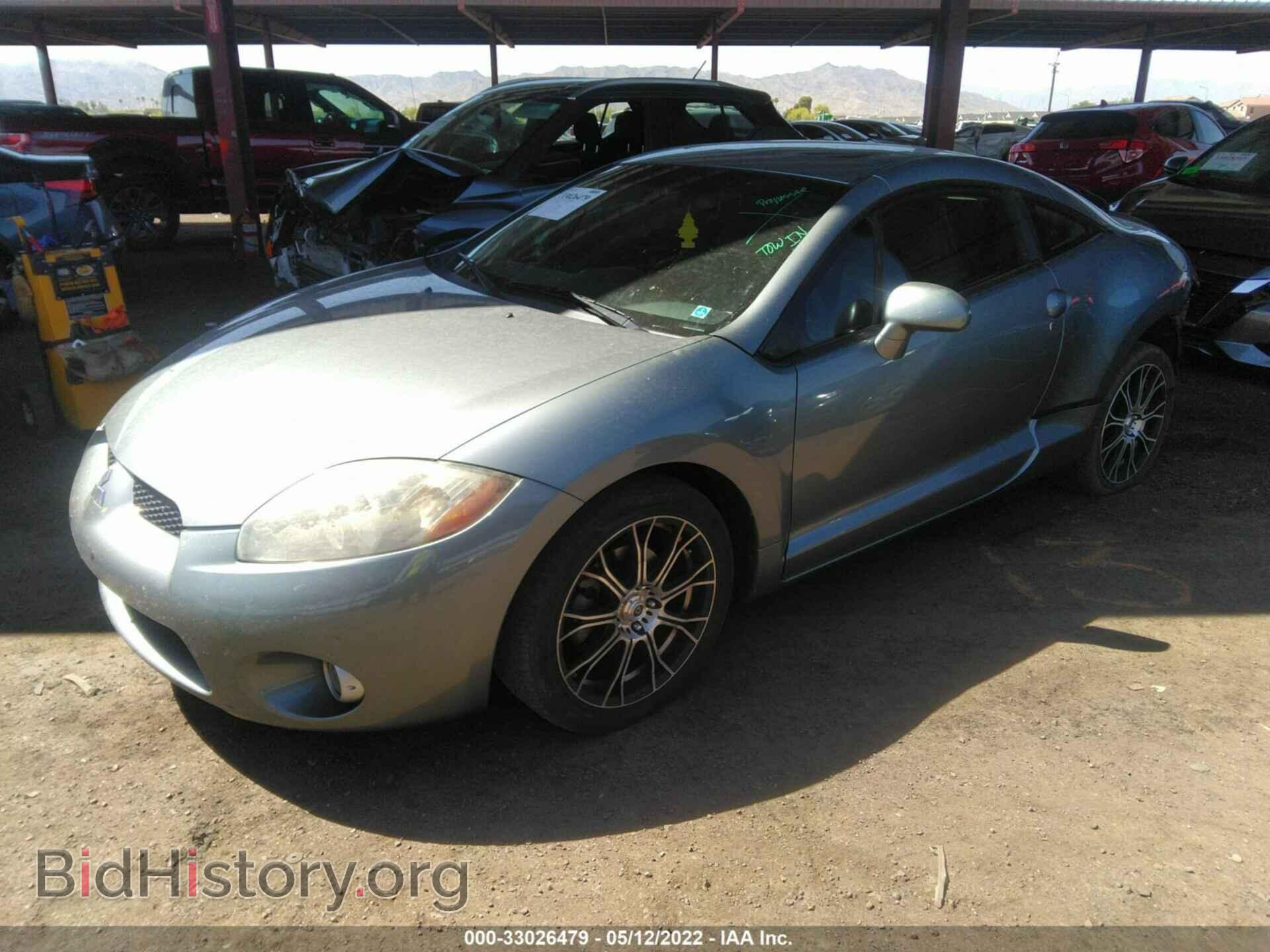 2007 MITSUBISHI ECLIPSE - VIN: 4A3AK34TX7E044666 - Фото 2