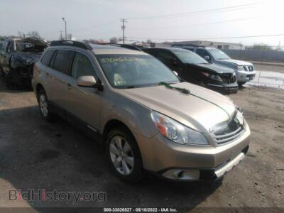 2010 Subaru OUTBACK LTD PWR Moon, золотистый — VIN 4S4BRCKC7A3364905, IAAI