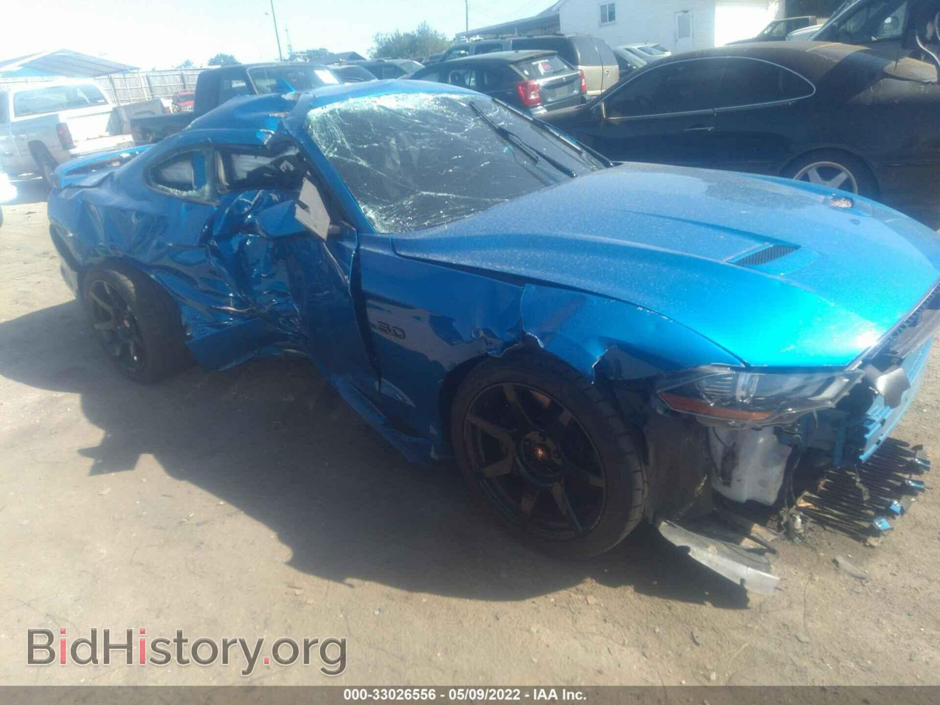 Photo 1FA6P8CF7M5128917 - FORD MUSTANG 2021
