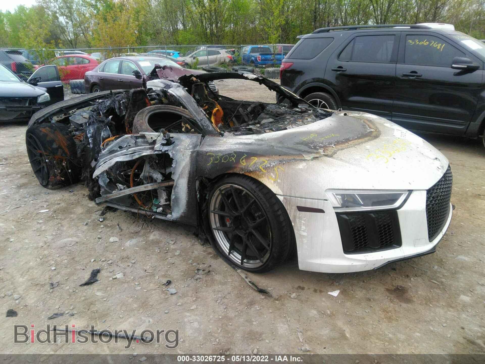 Photo WUAKBAFX7H7903362 - AUDI R8 2017
