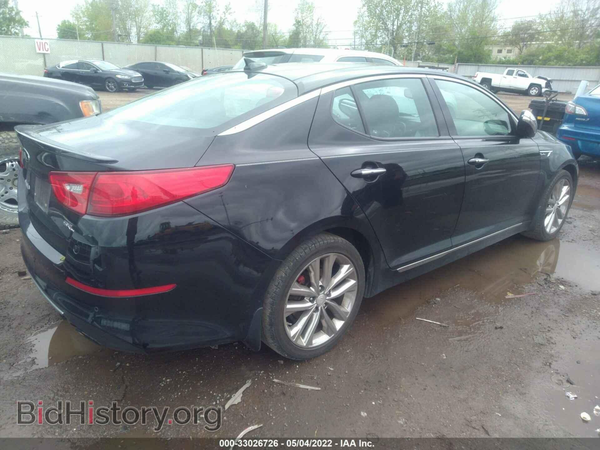 2014 KIA OPTIMA - VIN: 5XXGR4A60EG339636 - Фото 4