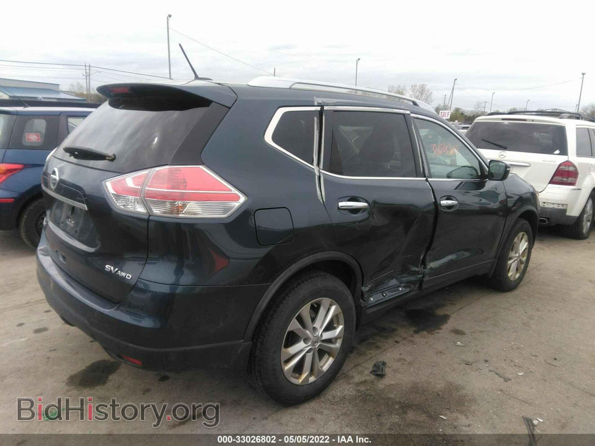 2015 NISSAN ROGUE - VIN: KNMAT2MV3FP552279 - Photo 4
