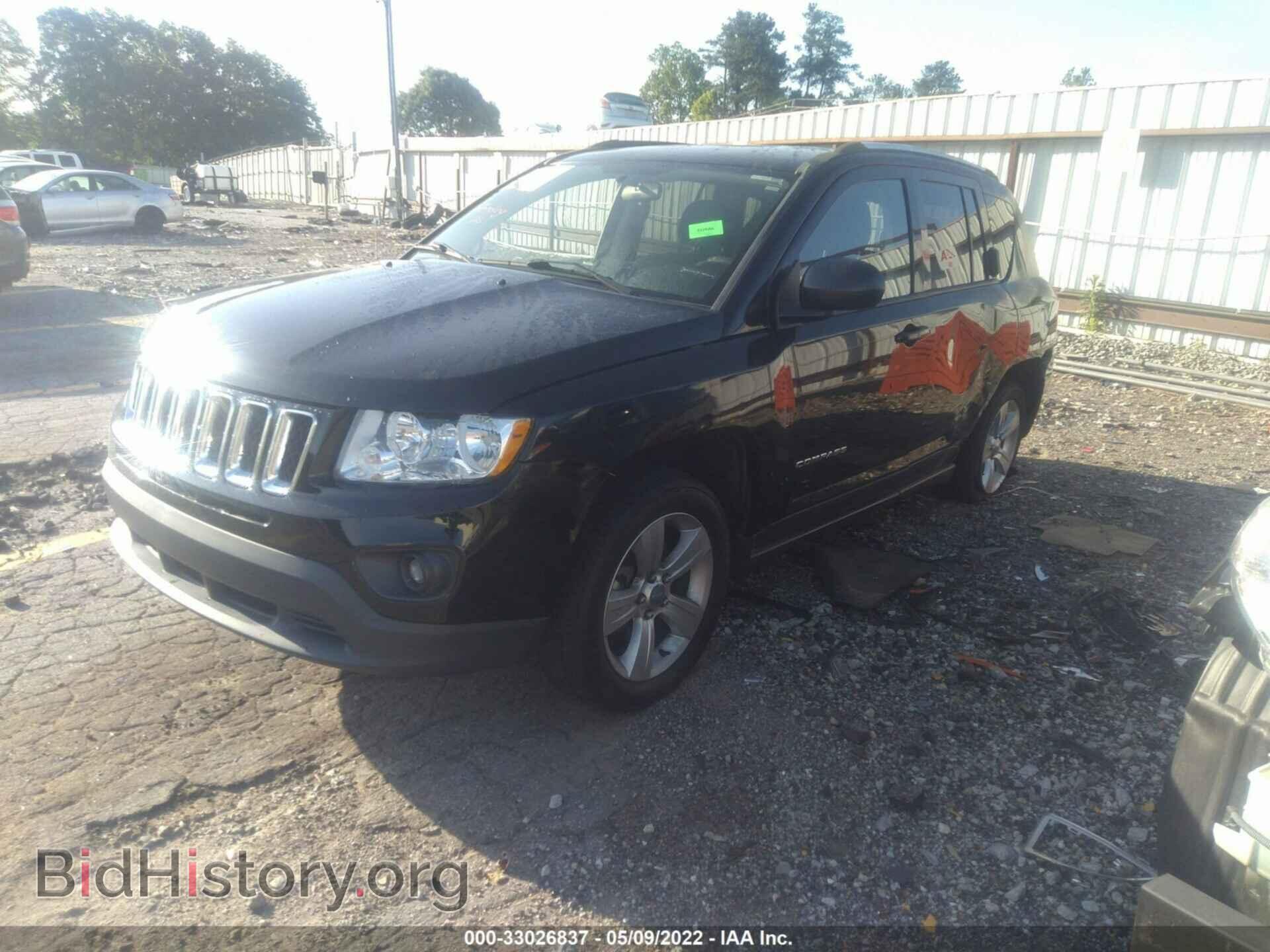 2013 JEEP COMPASS - VIN: 1C4NJCEB4DD169435 - Фото 2