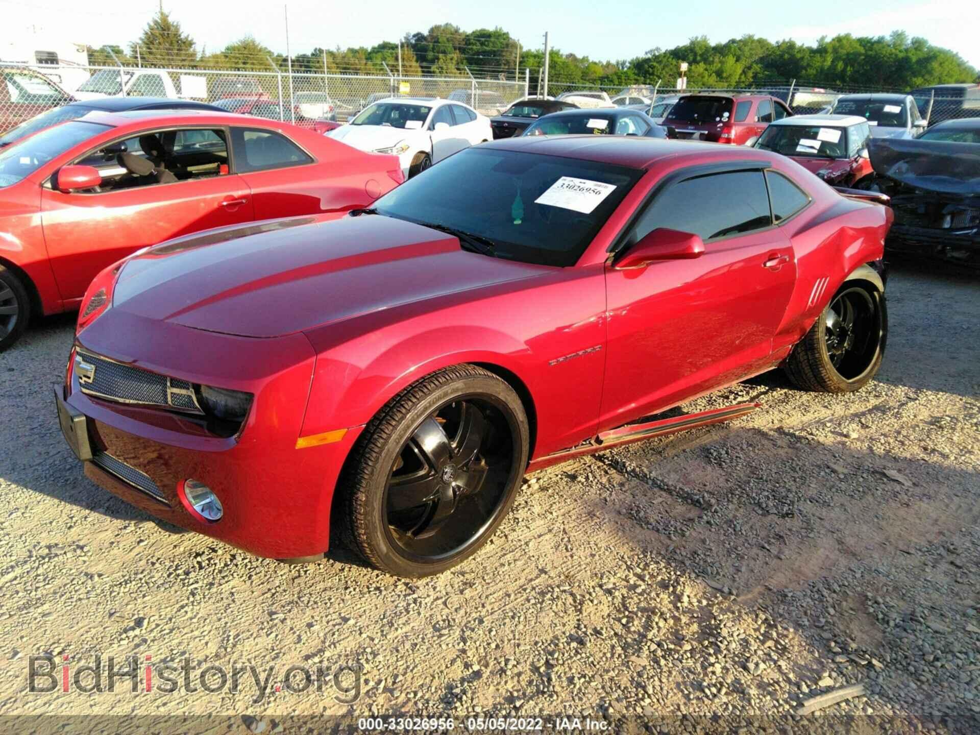 2011 CHEVROLET CAMARO - VIN: 2G1FB1ED2B9134161 - Фото 2