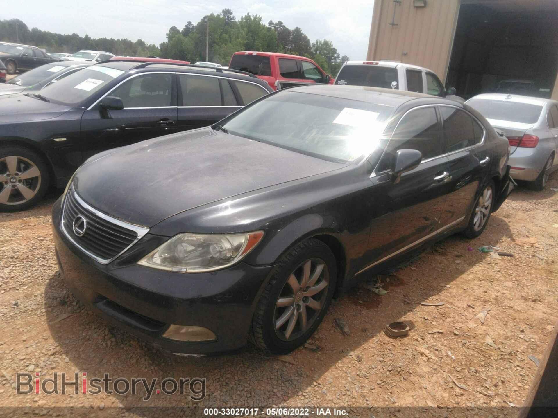 2007 LEXUS LS 460 - VIN: JTHBL46F775002908 - Фото 2