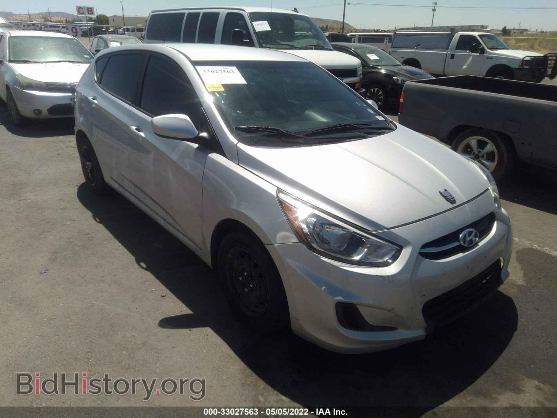Photo KMHCT5AE5HU348534 - HYUNDAI ACCENT 2017