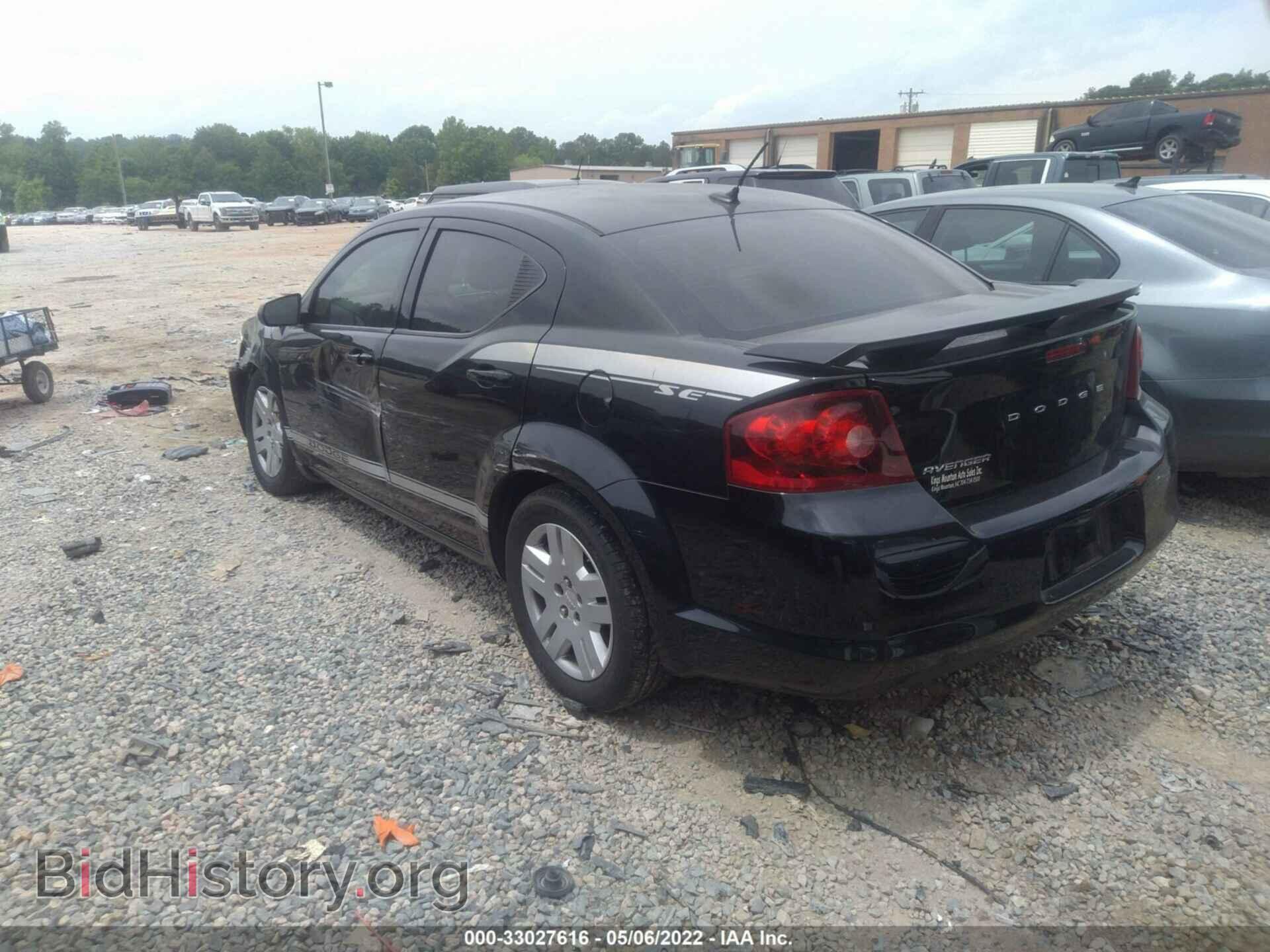 2013 DODGE AVENGER - VIN: 1C3CDZAB0DN690822 - Фото 3