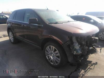 2010 Ford EDGE Limited, burgundy — VIN 2FMDK3KC9ABA53246, IAAI