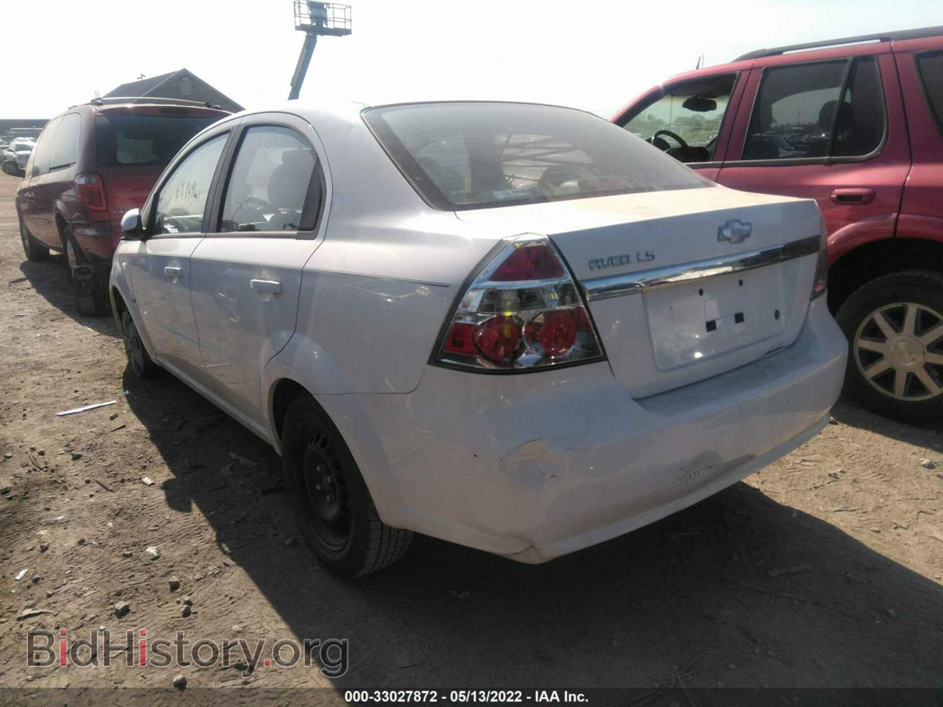 2007 CHEVROLET AVEO - VIN: KL1TD56697B049584 - Фото 3