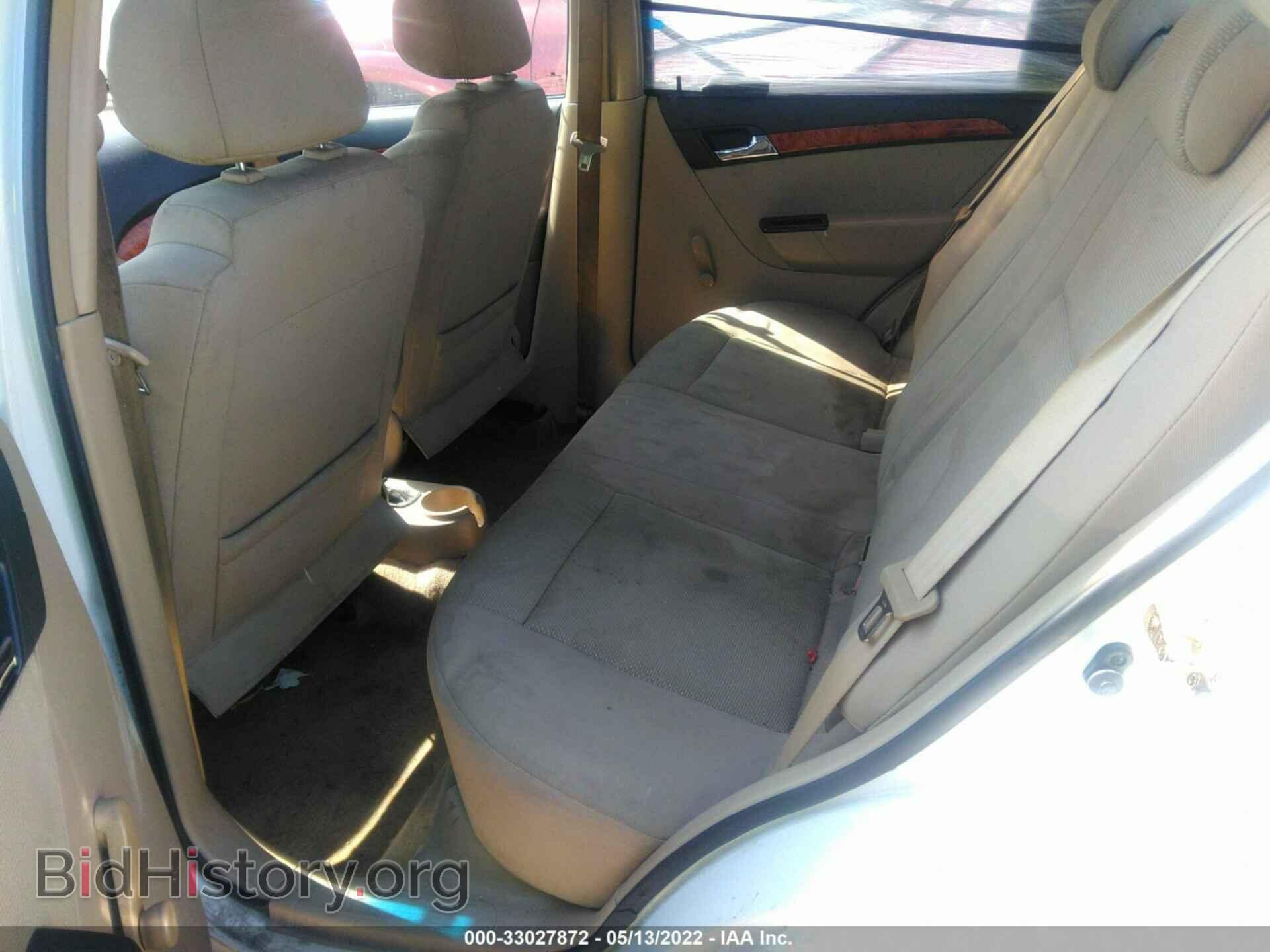 2007 CHEVROLET AVEO - VIN: KL1TD56697B049584 - Фото 8