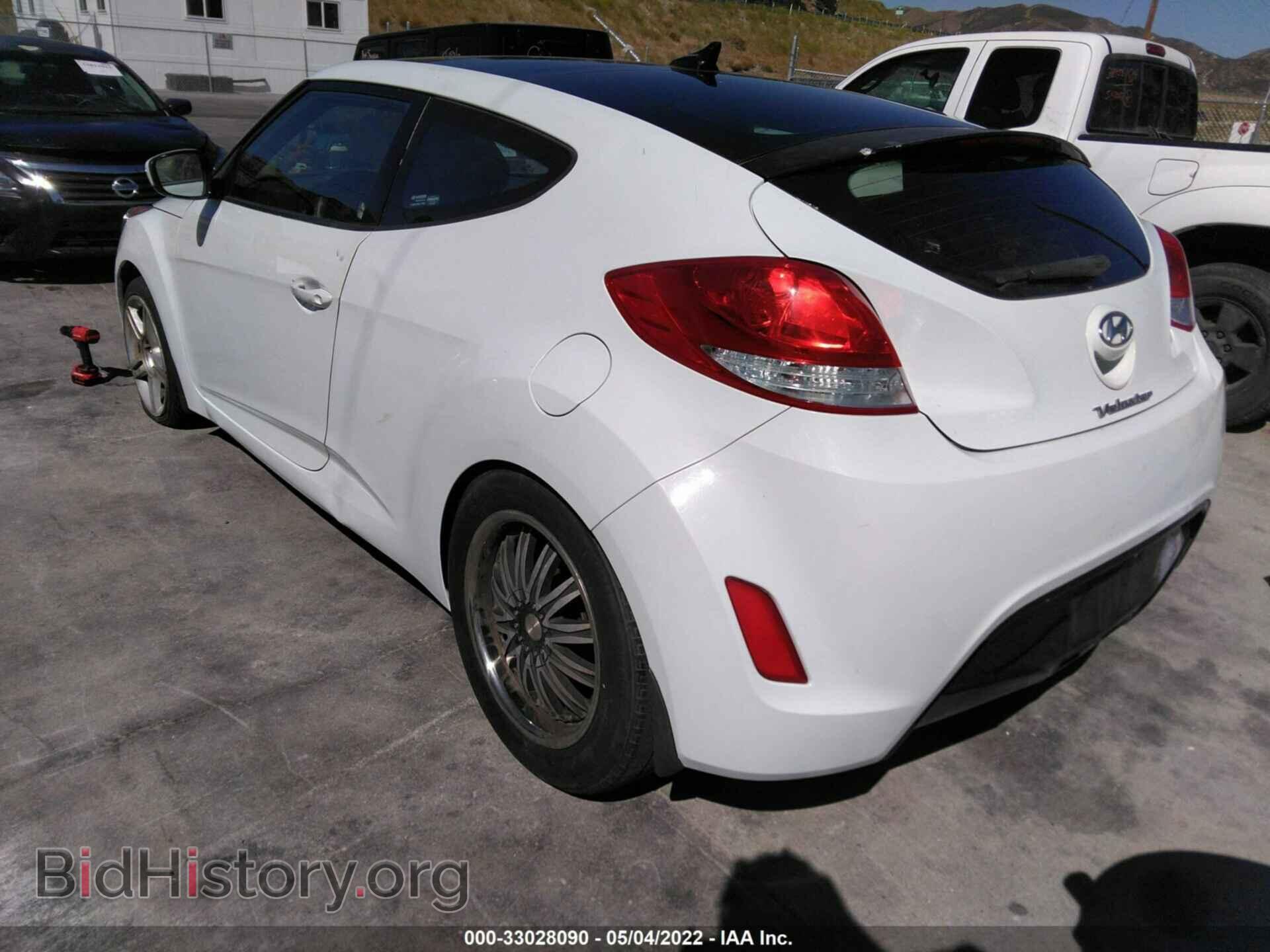 2013 HYUNDAI VELOSTER - VIN: KMHTC6AD4DU133492 - Фото 3
