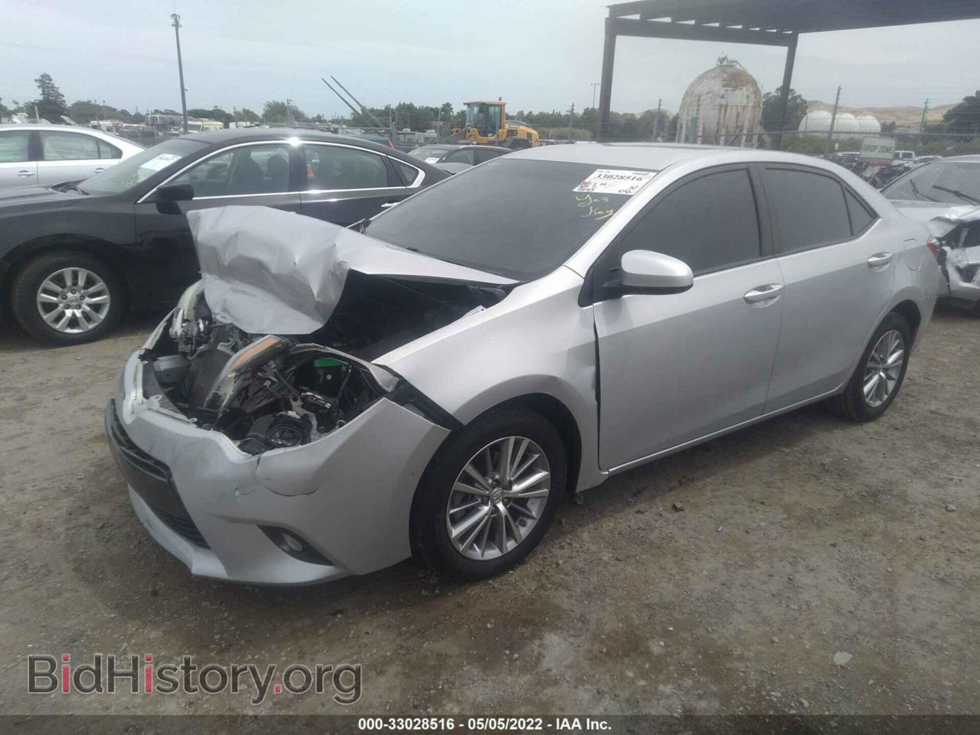 2015 TOYOTA COROLLA - VIN: 2T1BURHE6FC267255 - Фото 2