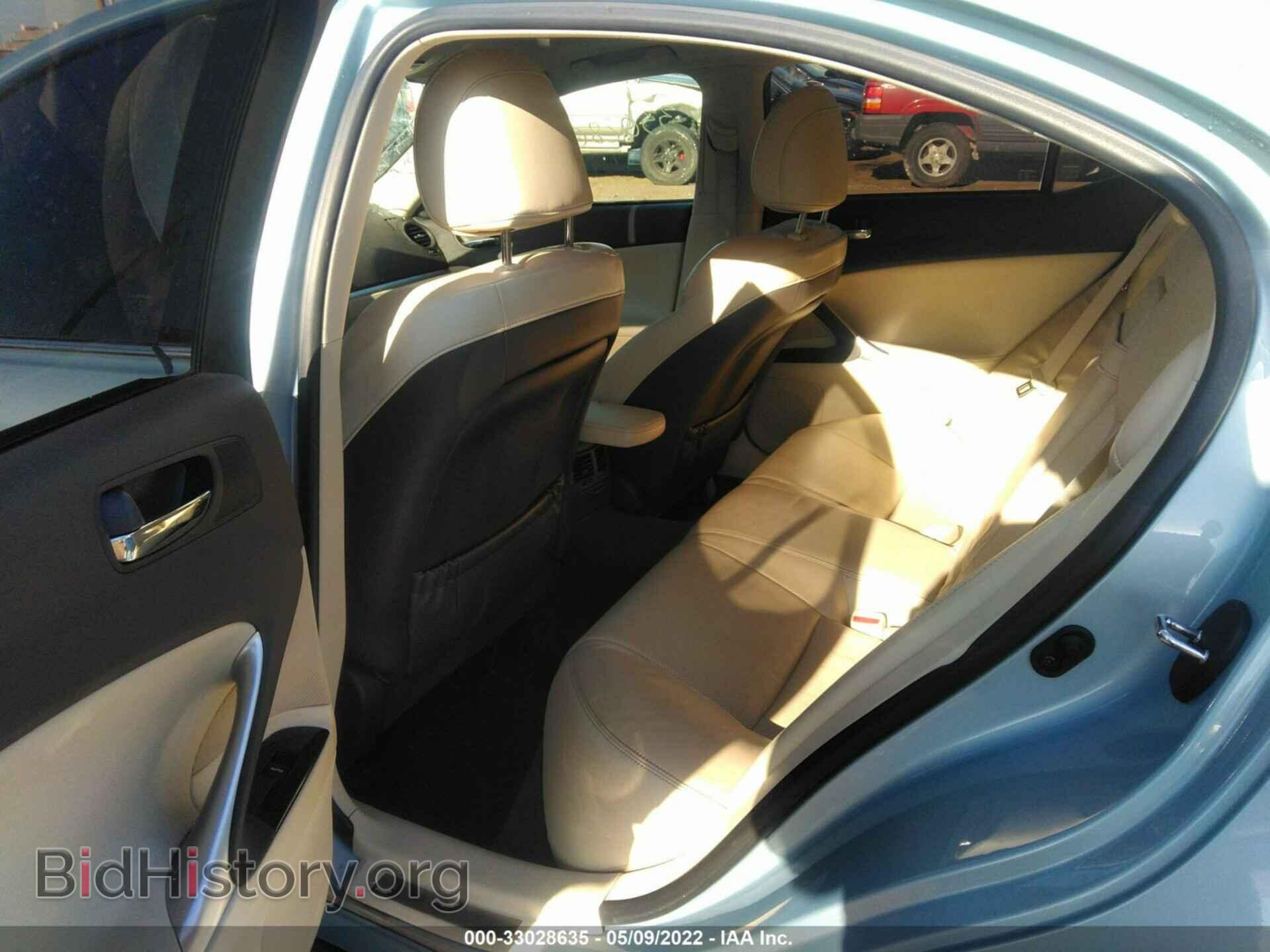 2012 LEXUS IS 250 - VIN: JTHCF5C25C5057659 - Фото 8