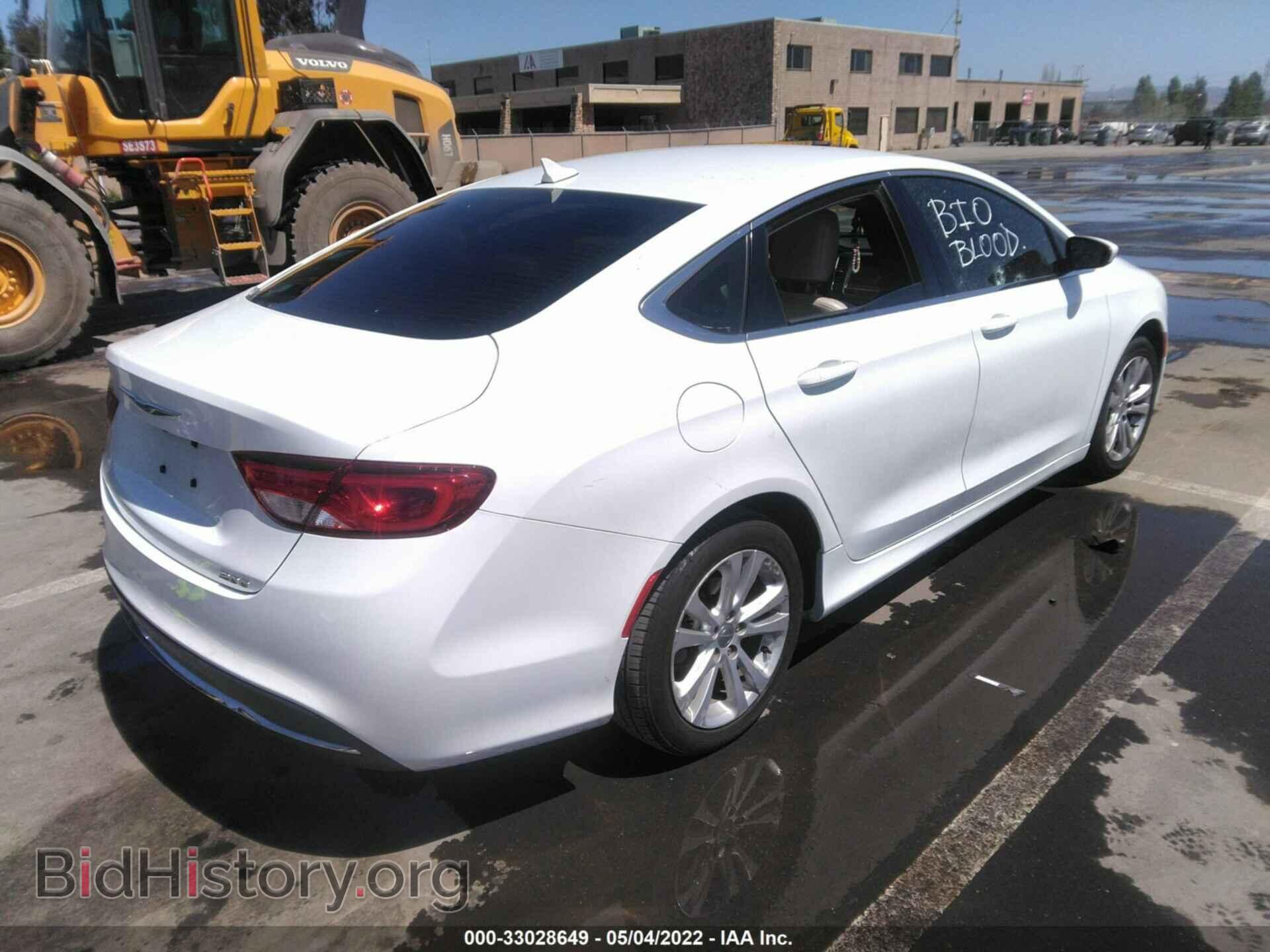 2016 CHRYSLER 200 - VIN: 1C3CCCAB5GN192667 - Фото 4