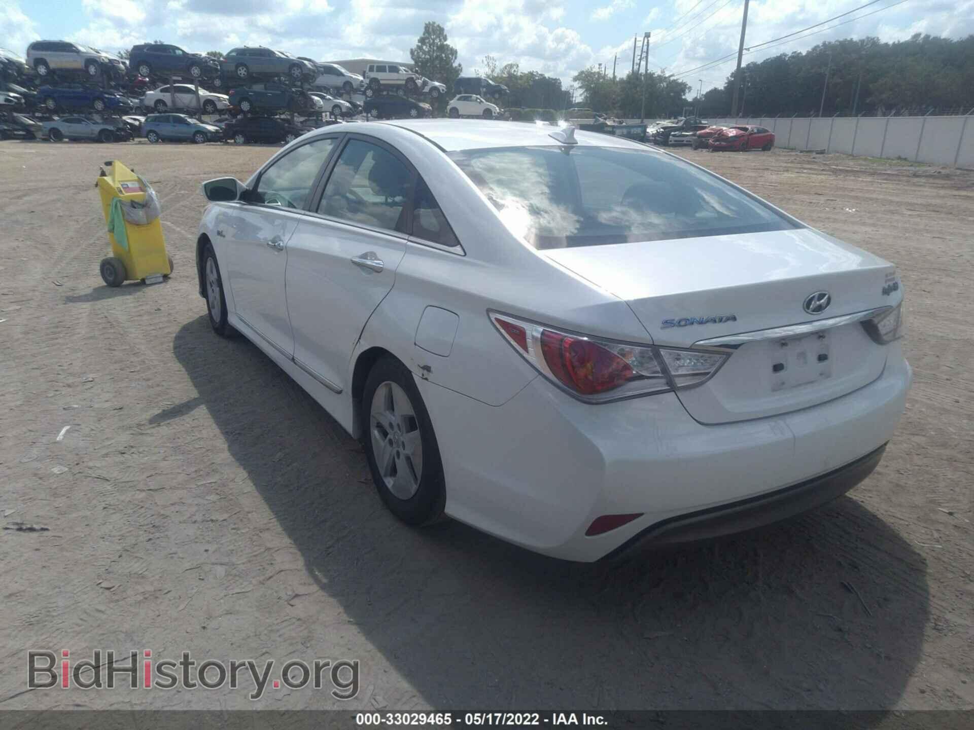 2012 HYUNDAI SONATA - VIN: KMHEC4A45CA032345 - Фото 3
