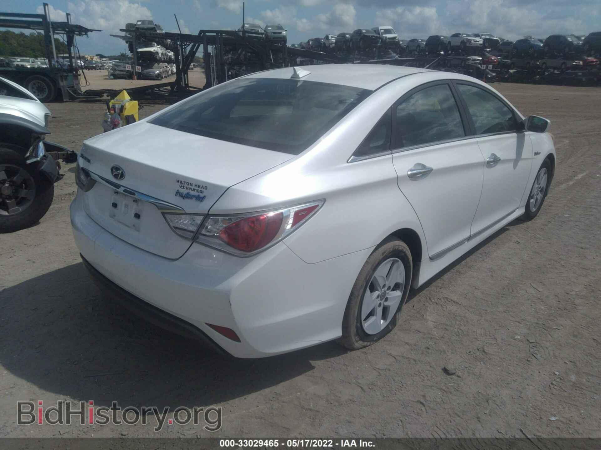2012 HYUNDAI SONATA - VIN: KMHEC4A45CA032345 - Фото 4