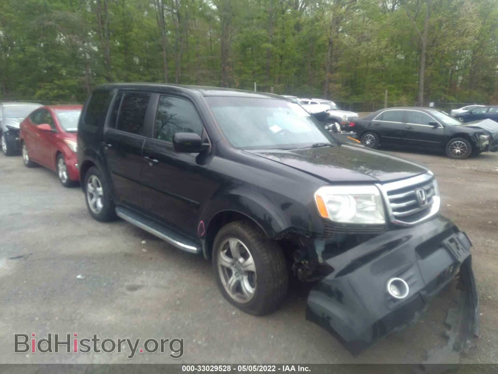 Фотография 5FNYF4H54CB048003 - HONDA PILOT 2012
