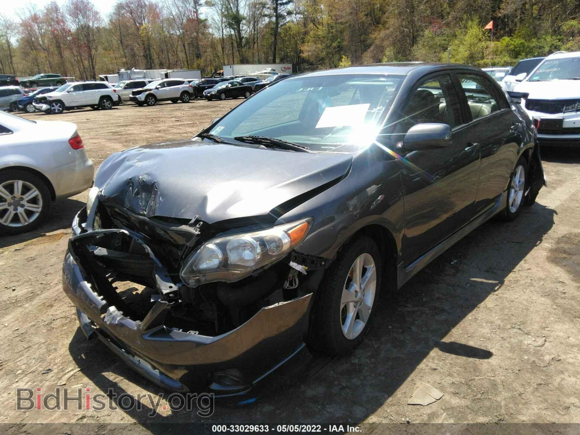 2011 TOYOTA COROLLA - VIN: 2T1BU4EE4BC637099 - Фото 2